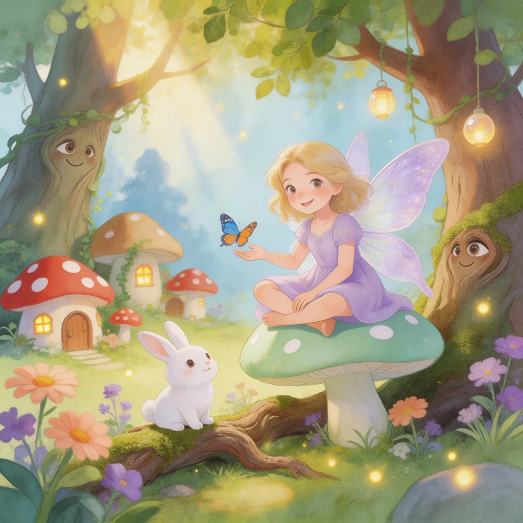 Free Fairy Tale Theme Stock Image