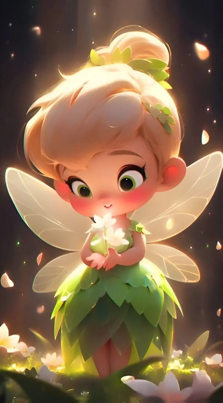Fantasy Fairy. Tinkerbell picture, Disney princess art, Cute cartoon wallpaper