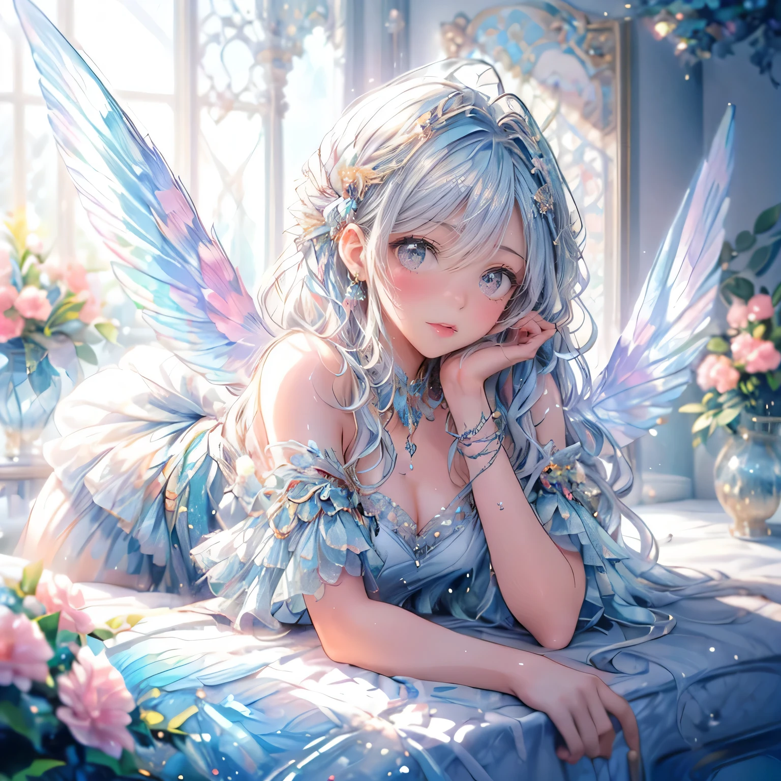 Anime fairy wallpaper HD wallpaper