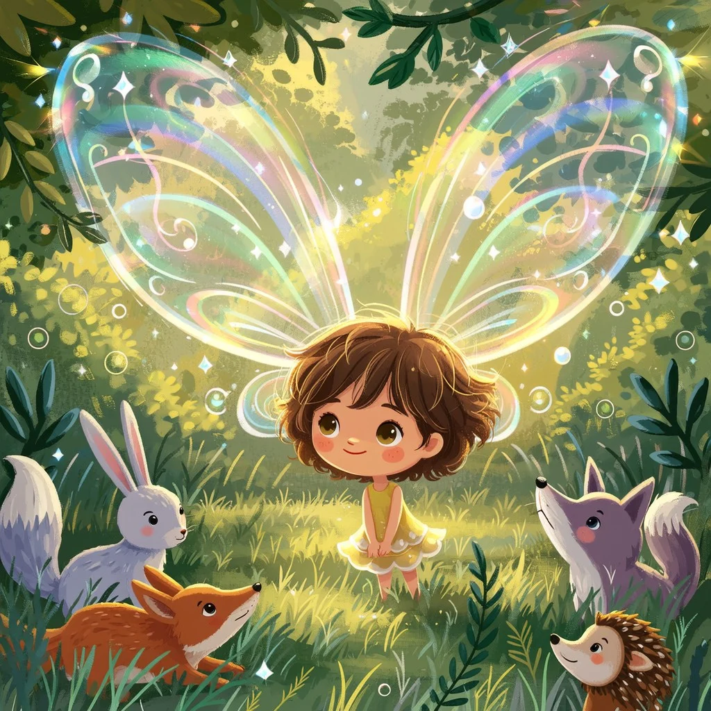 Free Enchanted Garden Fairy Image, Sprite, Child