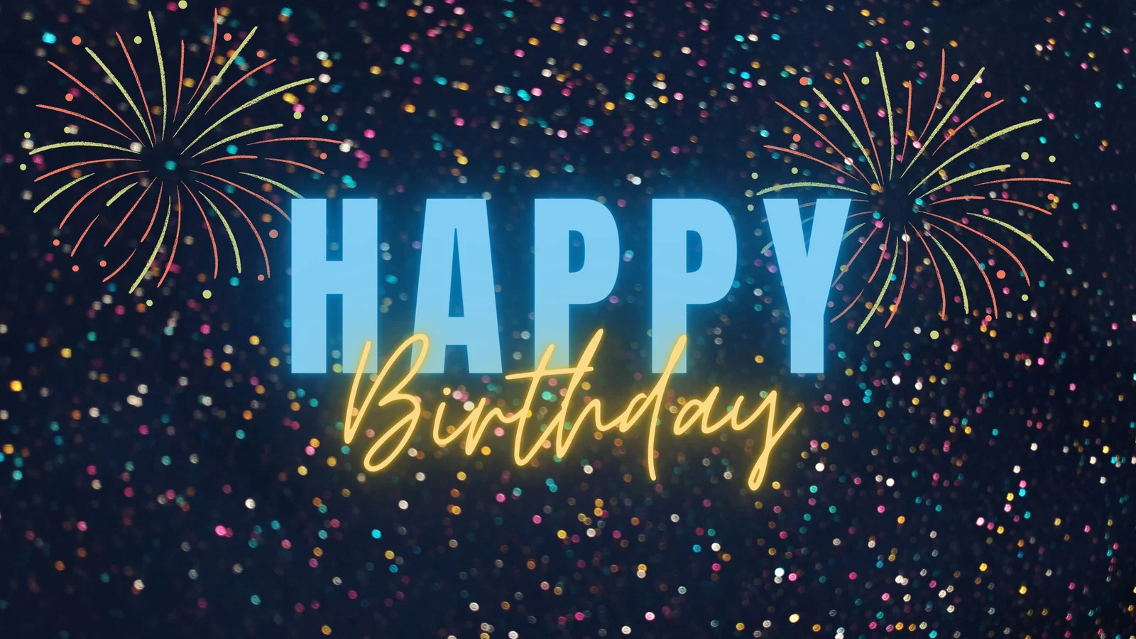 Free editable birthday desktop wallpaper
