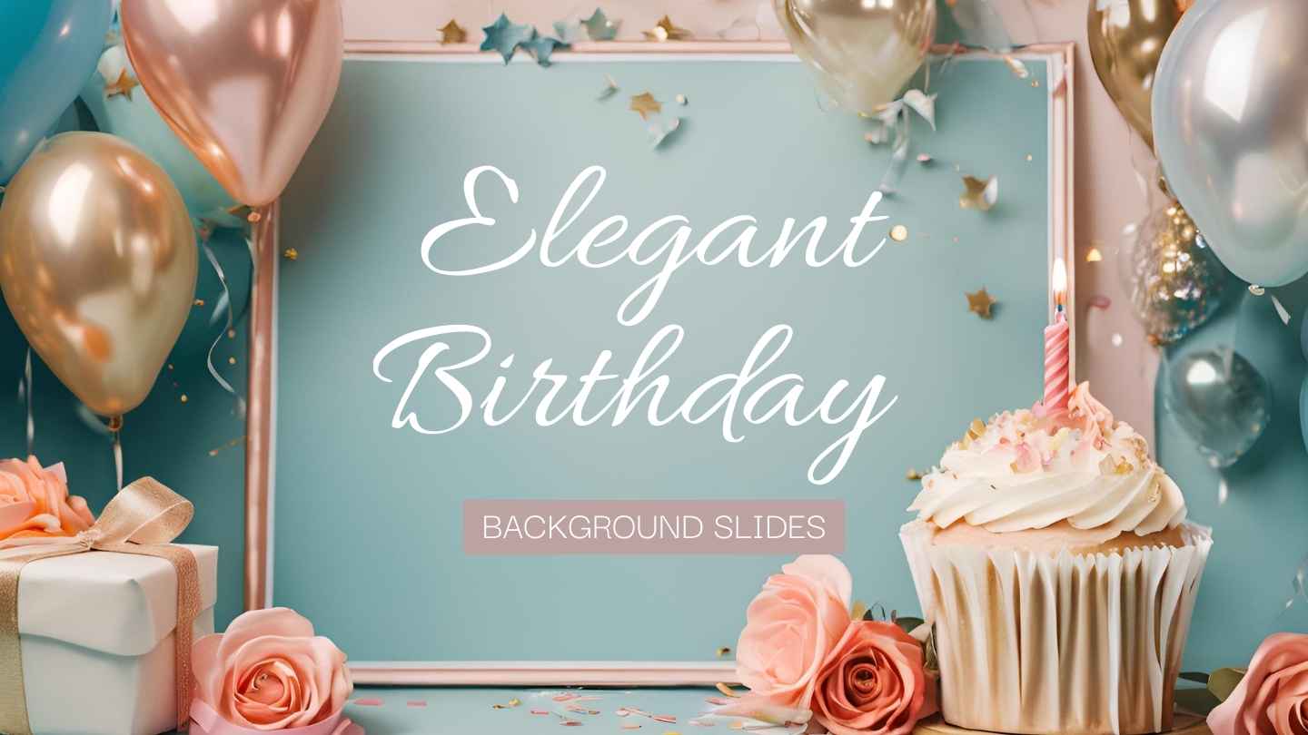 Free Birthday PowerPoint & Google Slides Themes