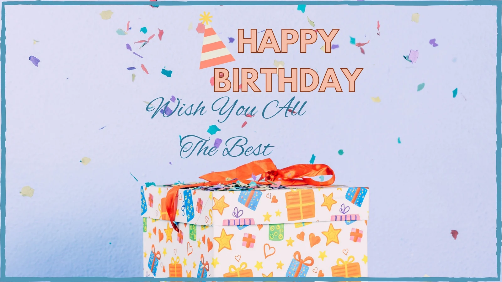 Free editable birthday desktop wallpaper