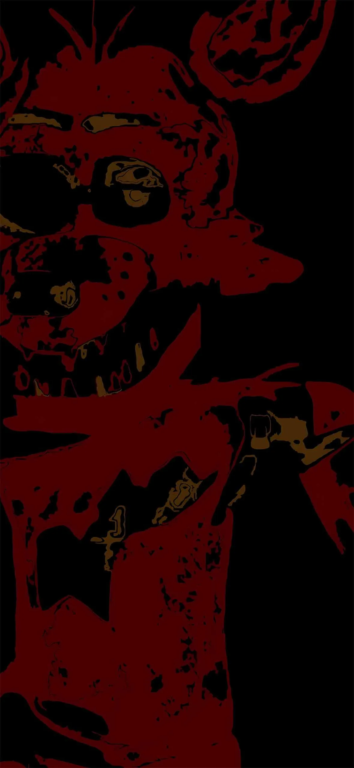 FNAF Foxy Red Horror Art Wallpaper Horro Game Wallpaper