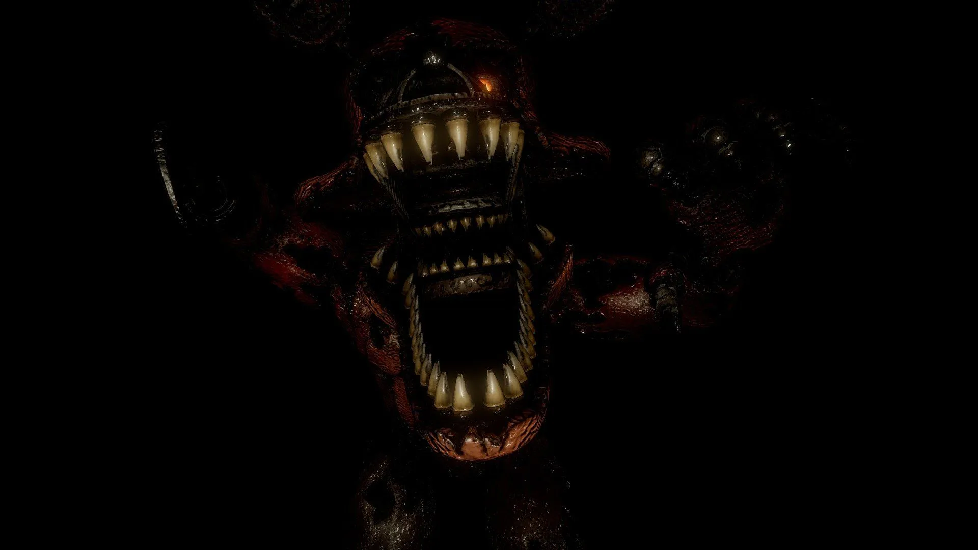 Nightmare Foxy Free 3D model by ArachnoBoy [237d44c]