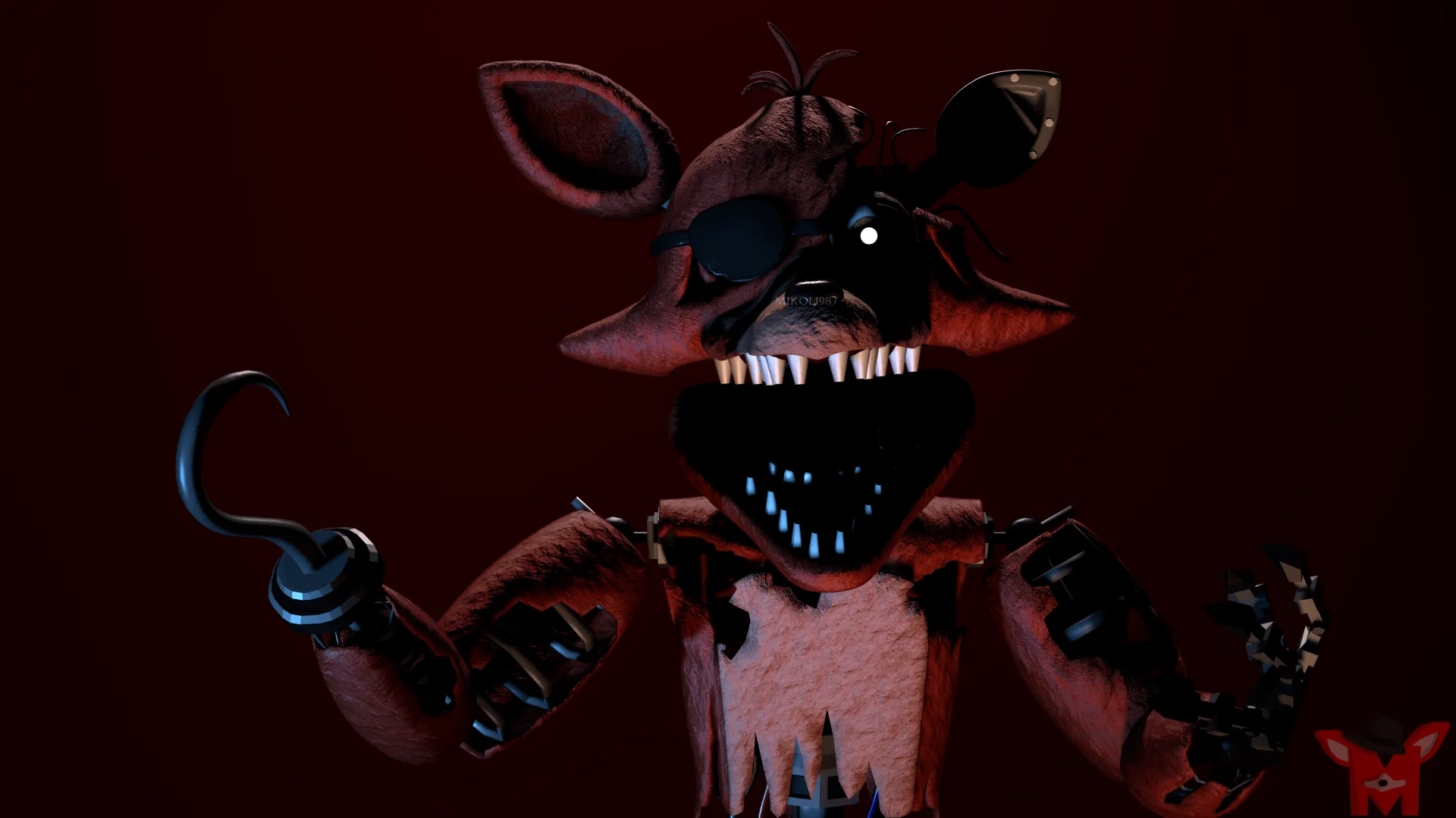 Five Nights at Freddy's 2: Terrifying 4K Ultra HD Animatronic Wallpaper