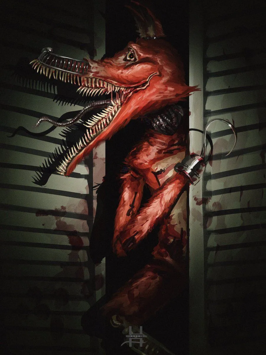 16. Nightmare Foxy⁉️