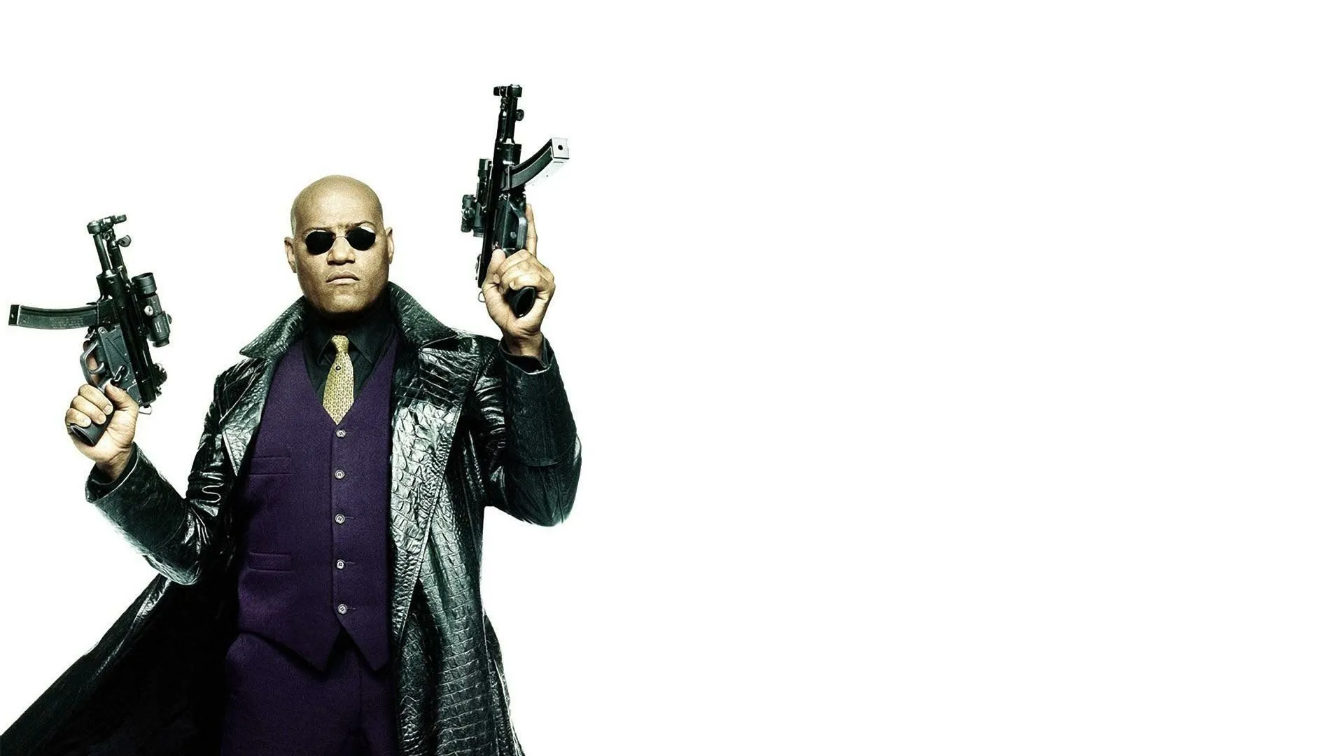 Morpheus Unleashed: The Matrix Reloaded HD Wallpaper