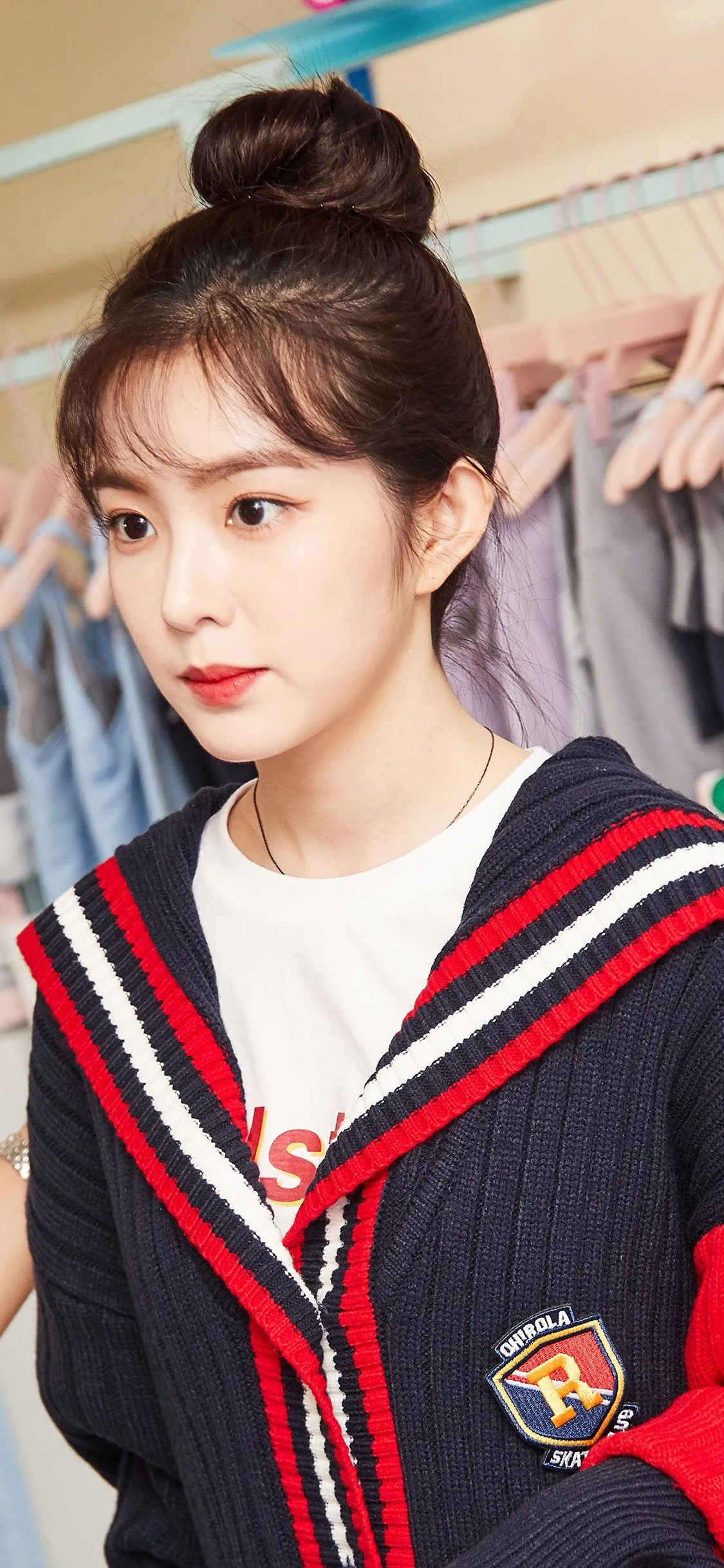 iPhone X wallpaper. girl cute kpop asian woman