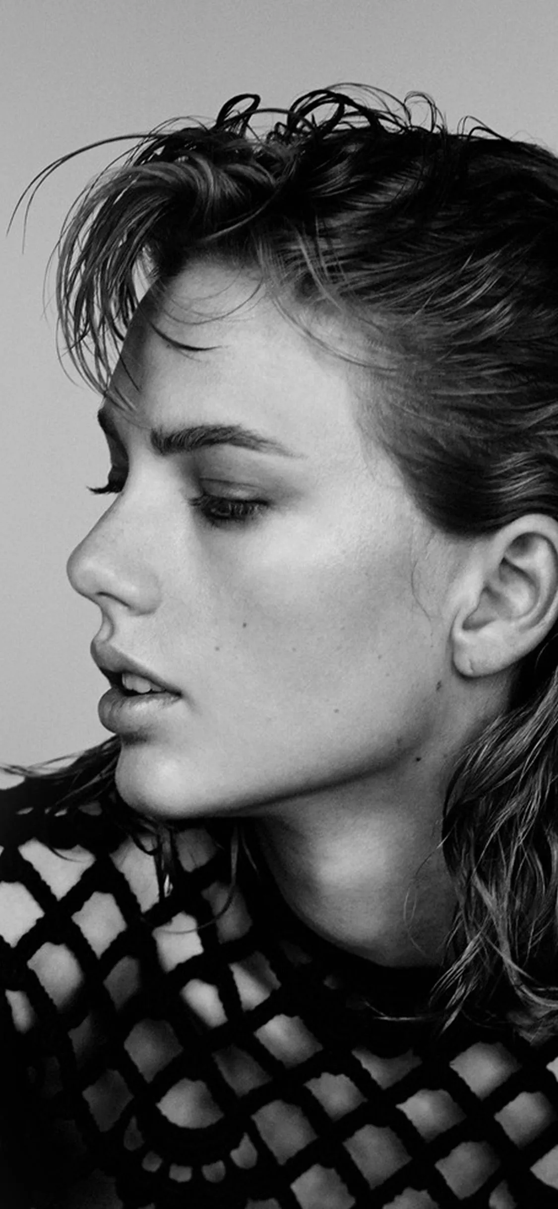iPhone X wallpaper. taylor swift girl bw artist music