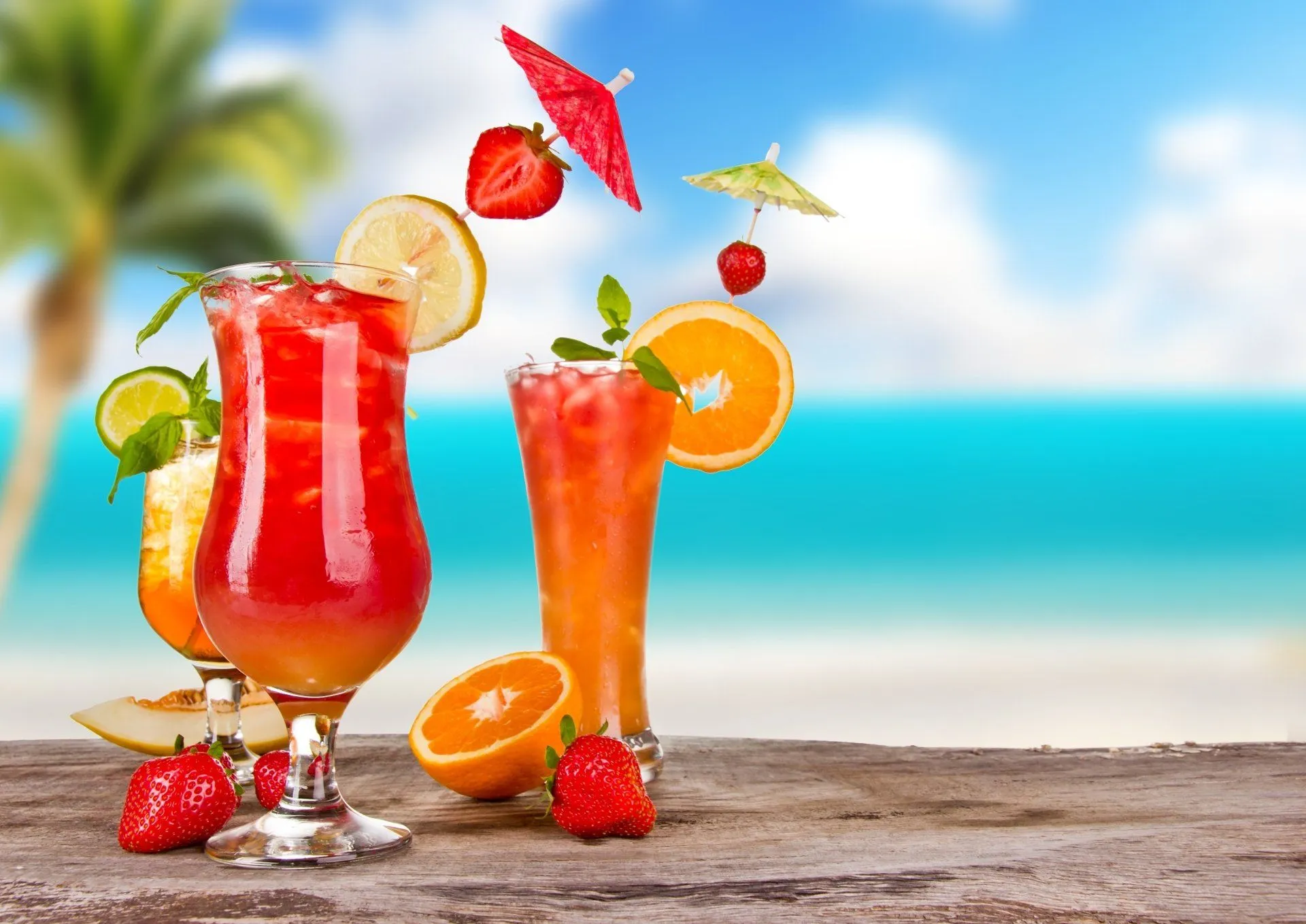 Tropical Summer Cocktail Bliss