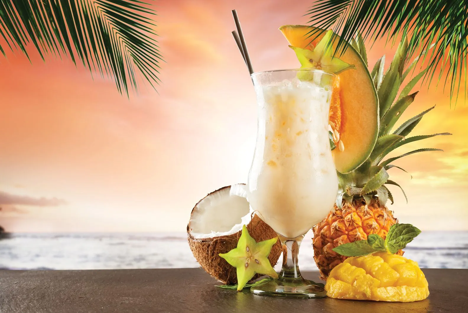 Tropical Drinks Around the World
