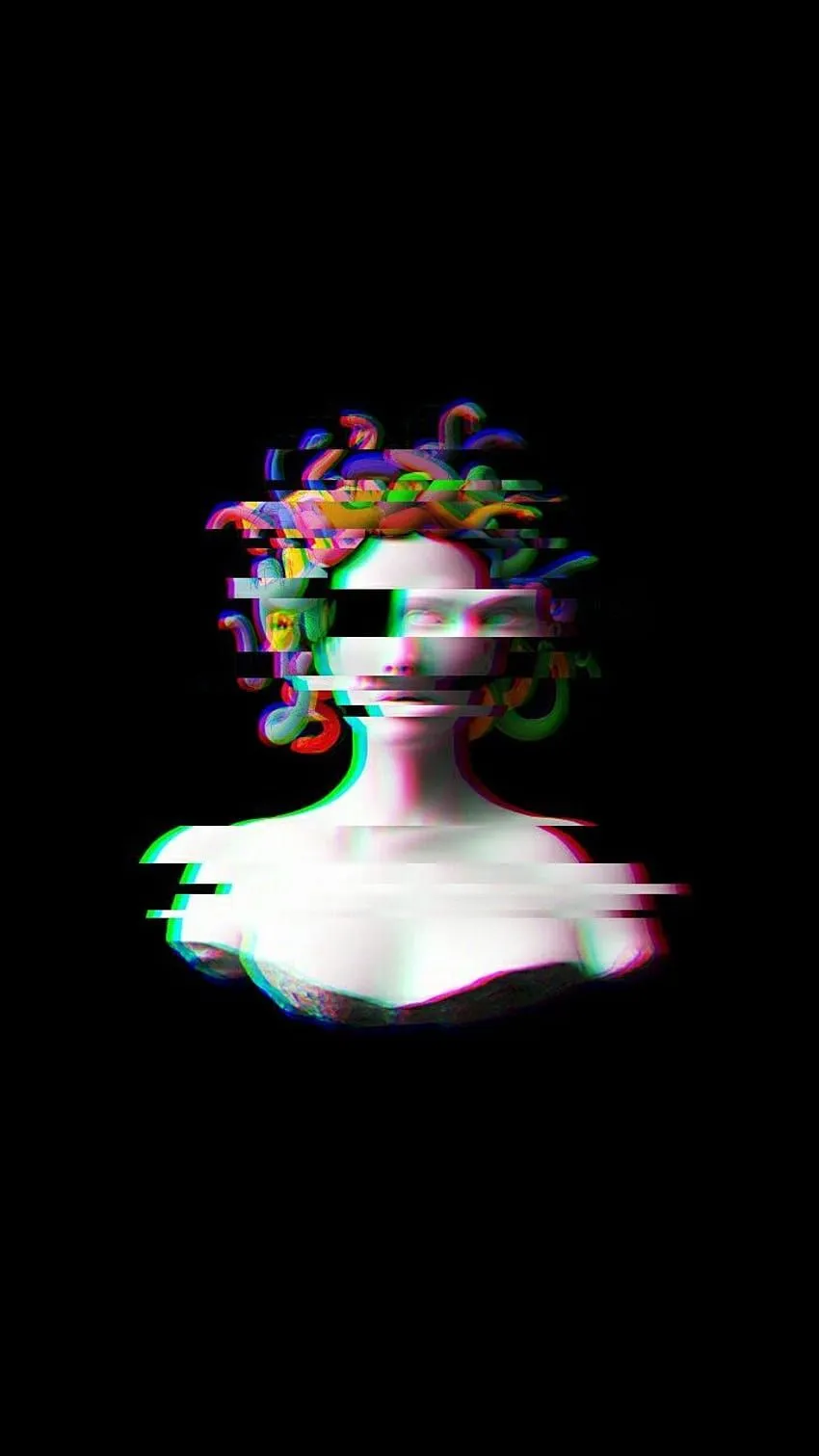 Trippy Dark, dark aesthetic trippy HD phone wallpaper