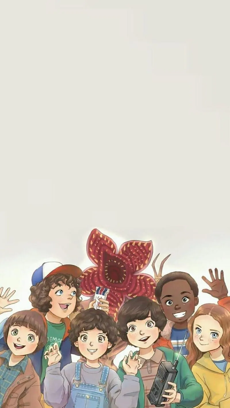 HD stranger things cute wallpaper