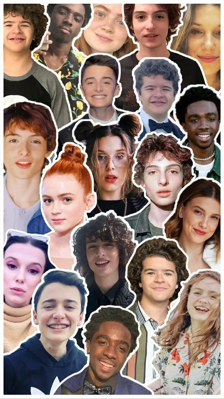 Stranger Things characters wallpaper