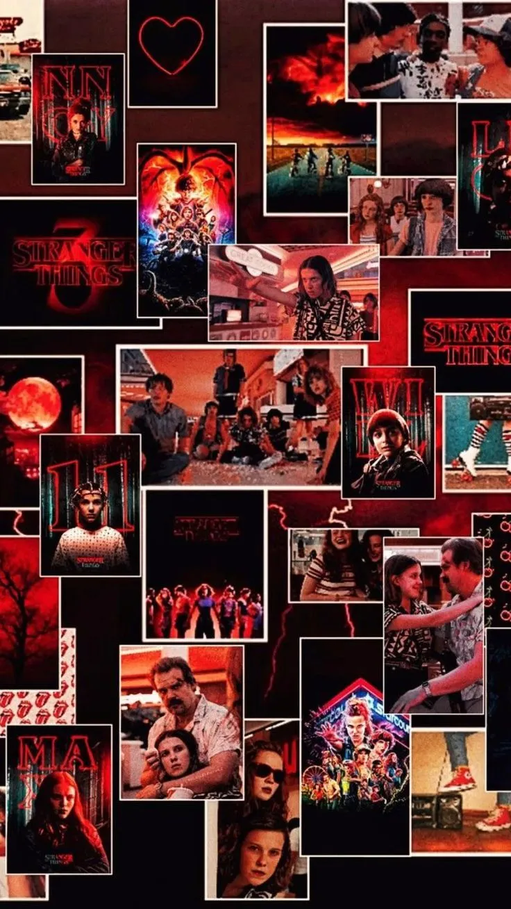 Cute aesthetic stranger thing wallpaper