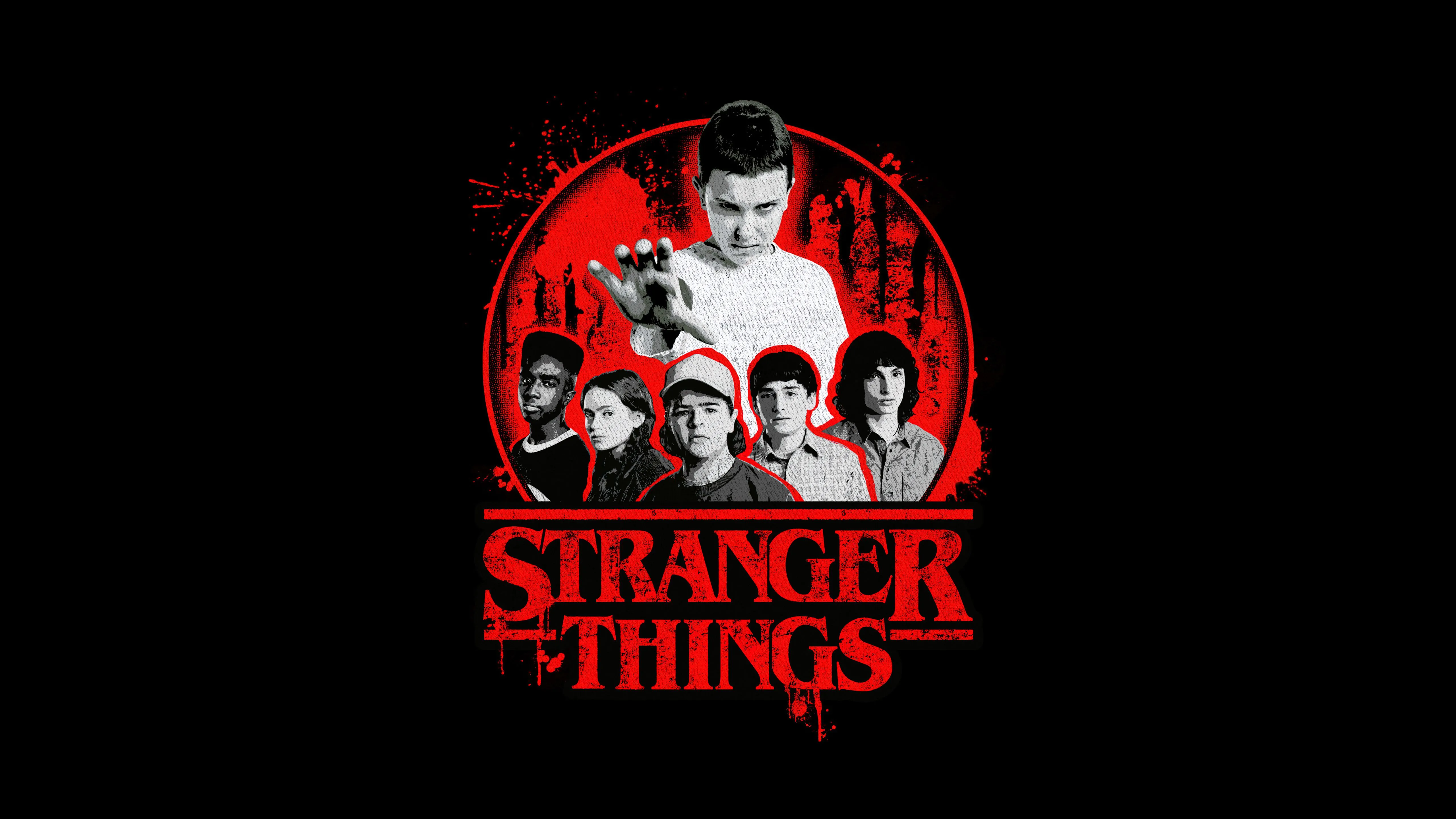 Stranger Things Wallpaper 4K, AMOLED, Poster, 5K