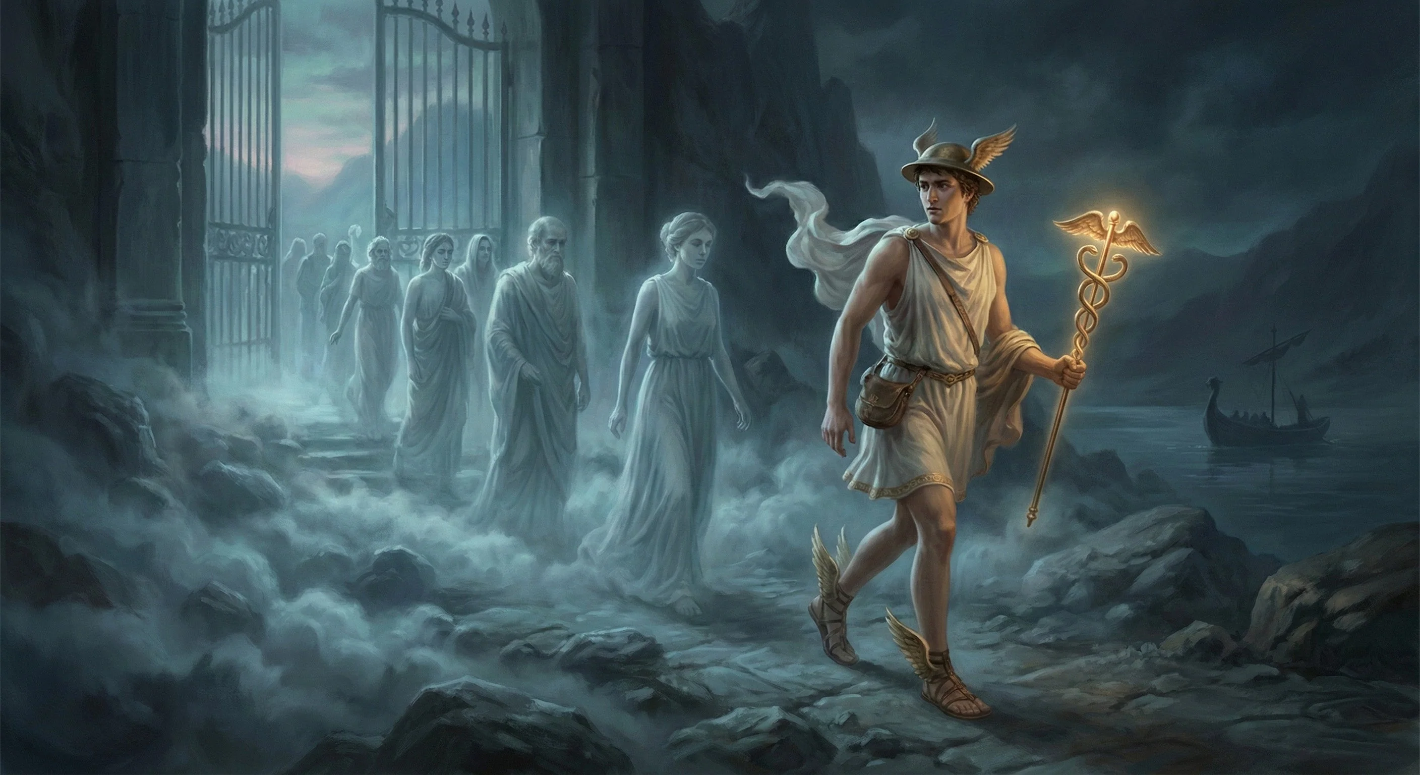 Psychopomp Guide: Hermes—The Greek Messenger Who Escorts Souls to the. Funeral.com, Inc