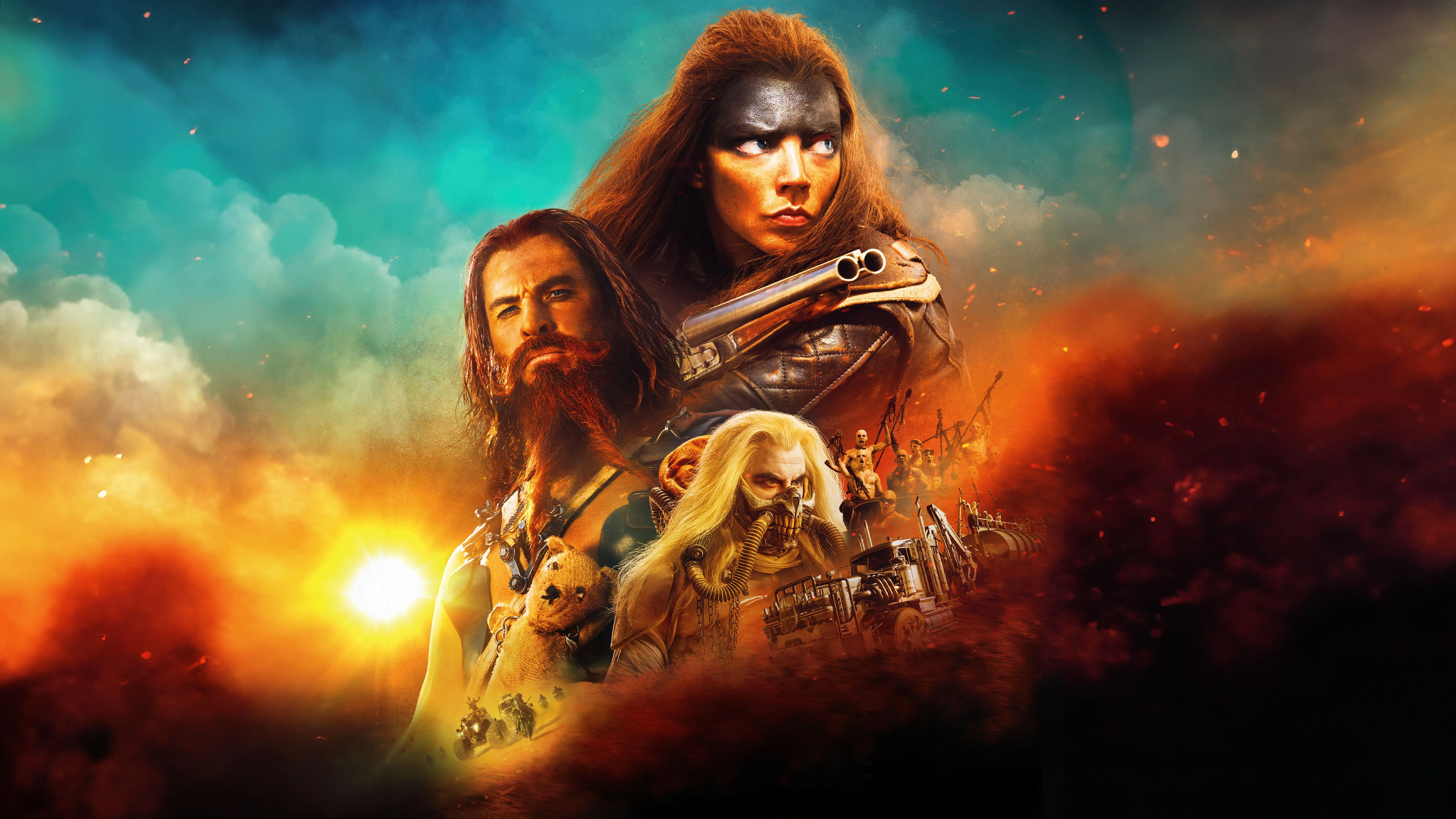 Furiosa: A Mad Max Saga Wallpaper 4K, 8K, Anya Taylor Joy