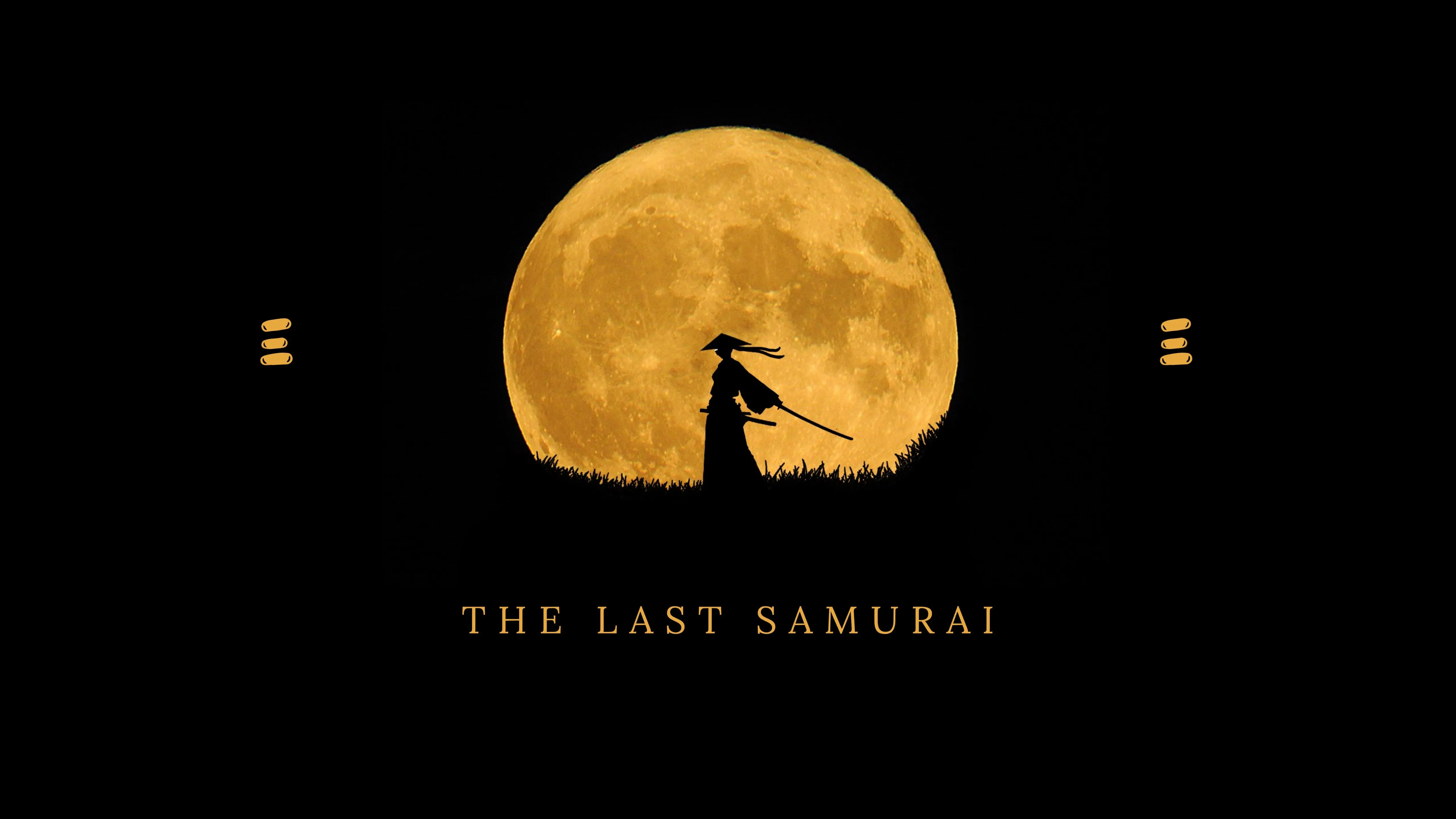 Black Yellow Aesthetic The Last Samurai