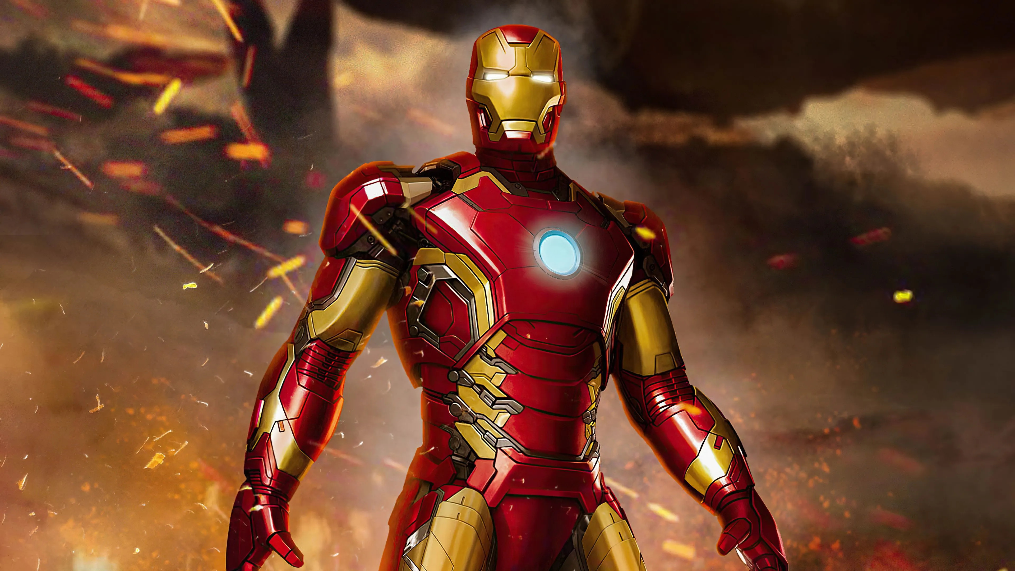 Tony Stark Iron Man Wallpaper 4k for Desktop