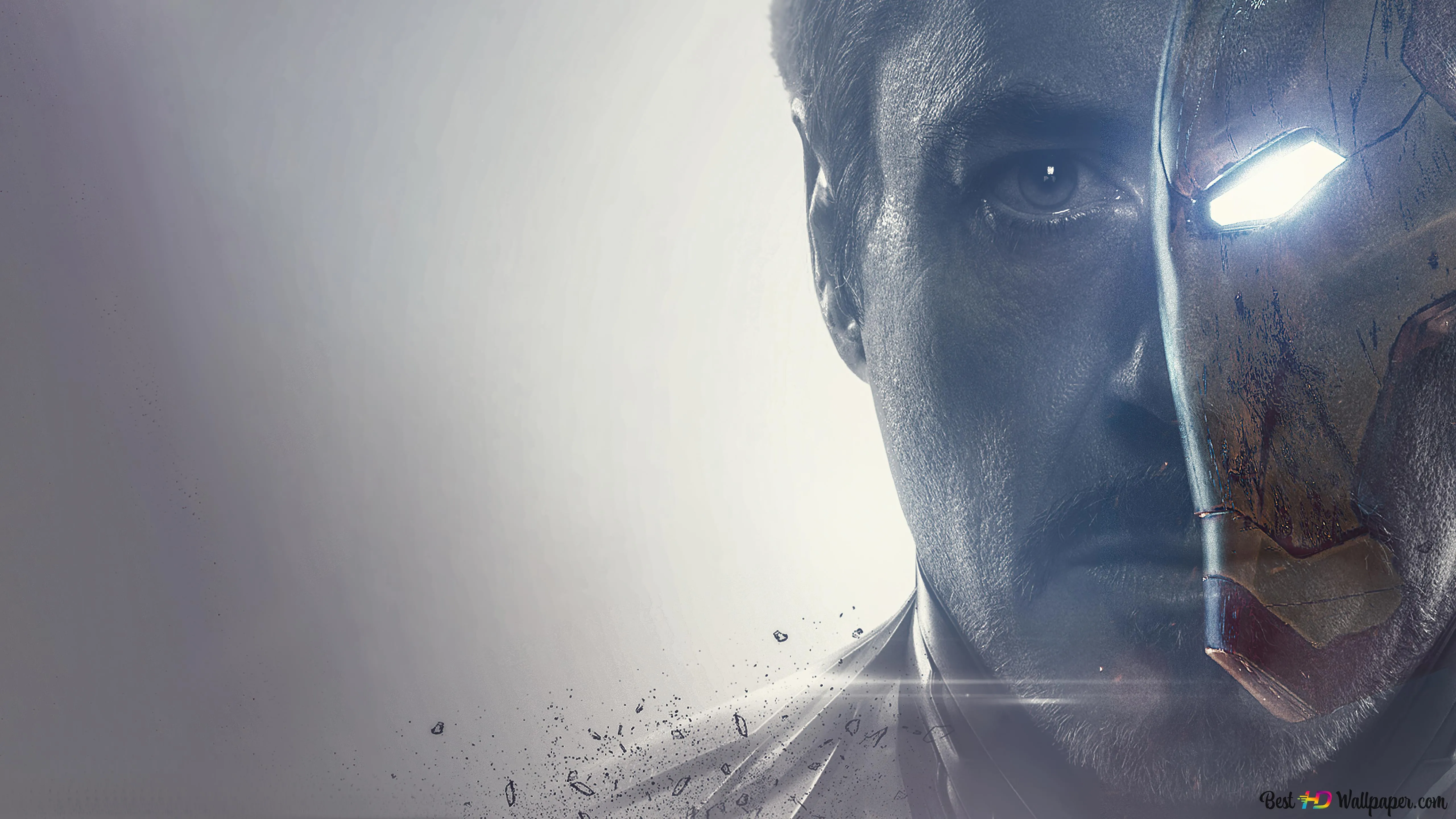 Iron Man: Tony Behind His Mask 4K wallpaper download