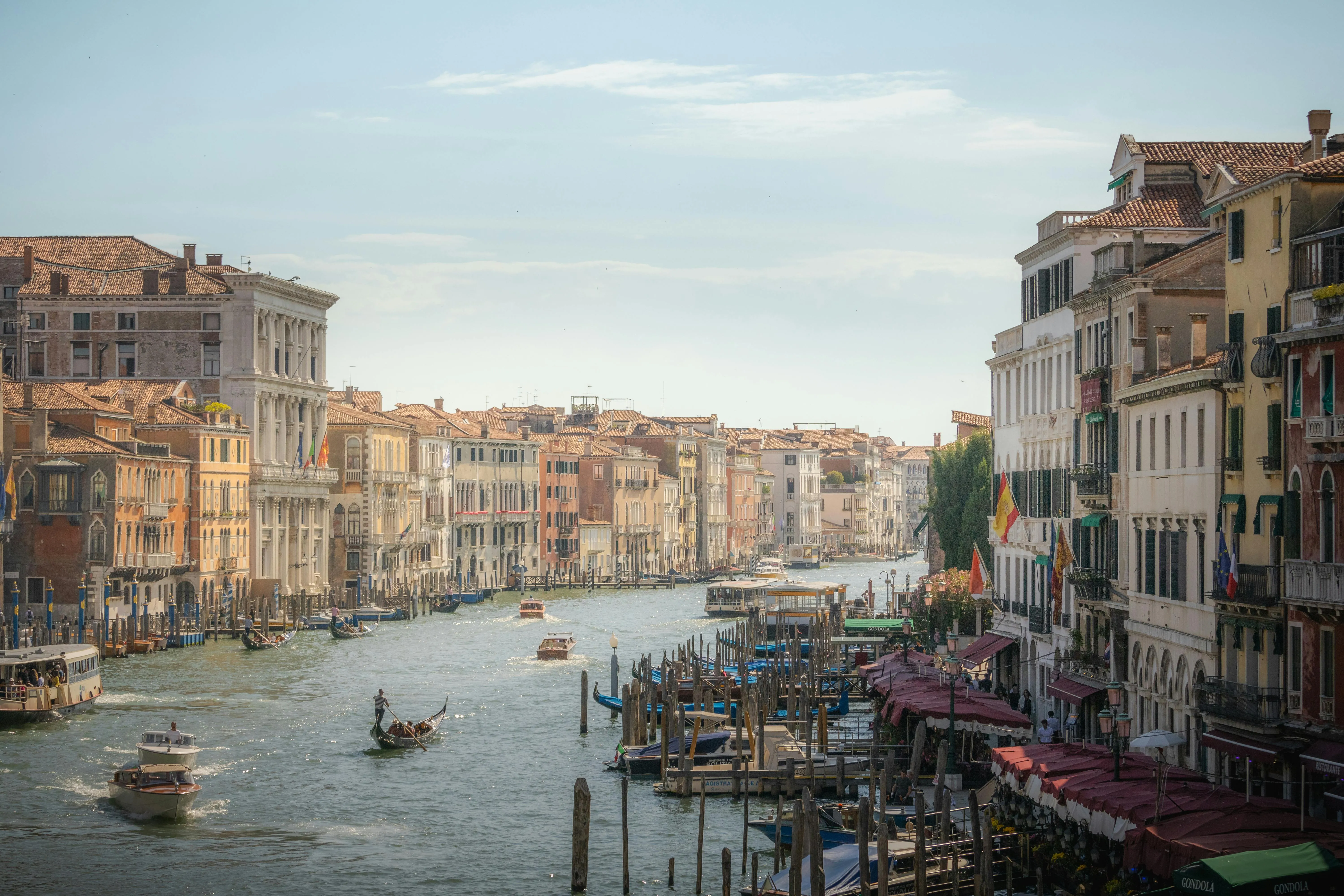 Scenic View of the Grand Canal in Venice, Italy · Free