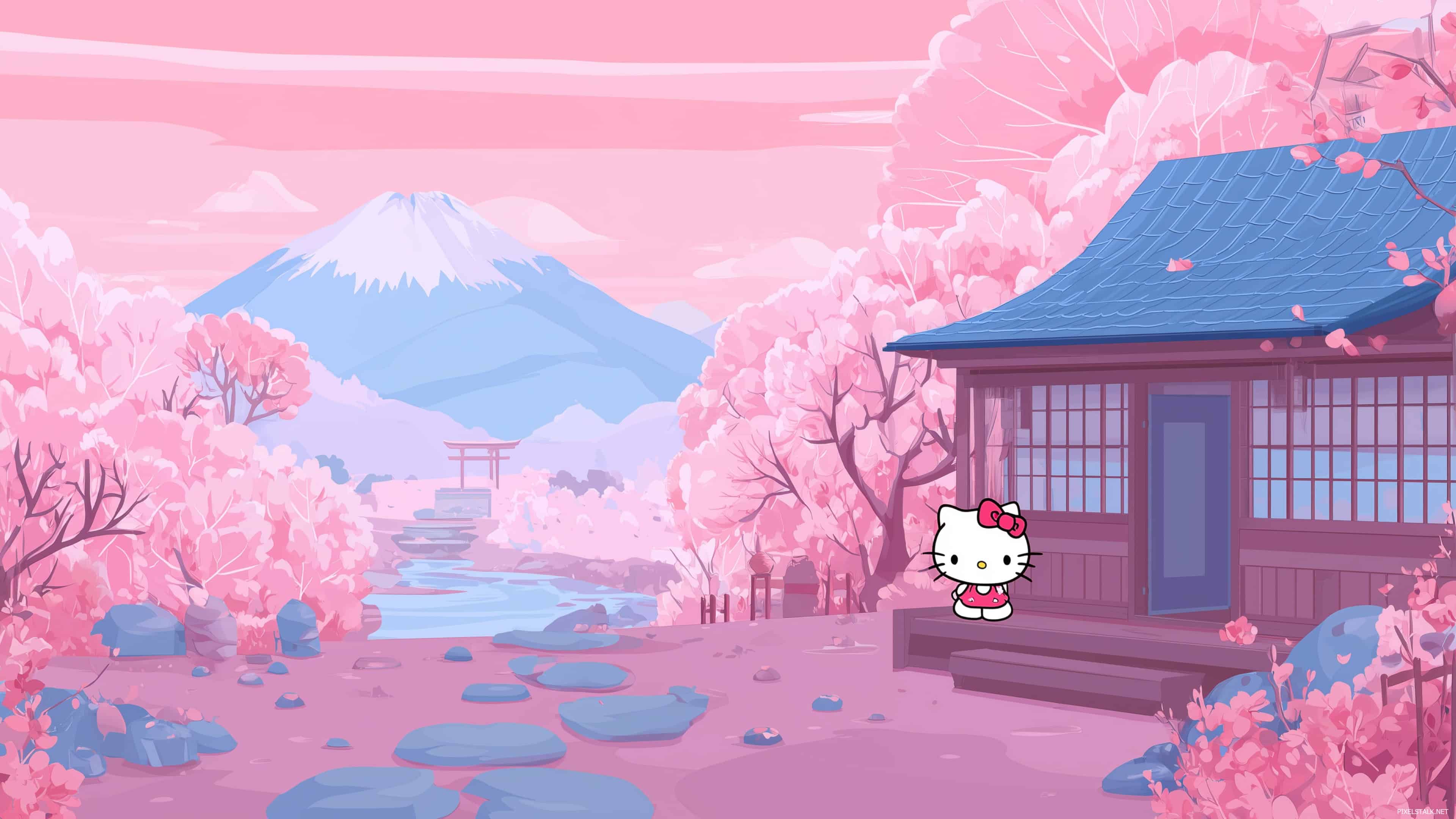 Hello Kitty Background for Desktop