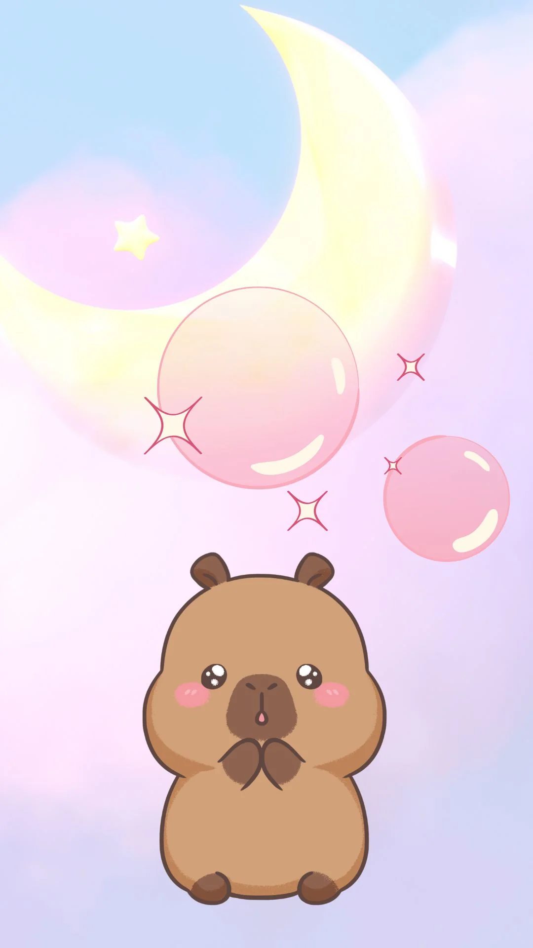 Capybara Phone Wallpaper Free Download