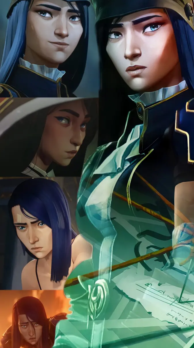 Caitlyn Arcane (Mod1) wallpaper