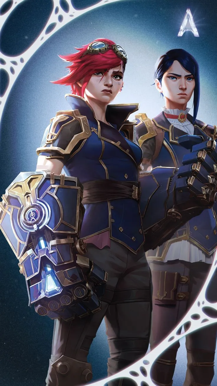 Wallpaper Vi & Caitlyn Original
