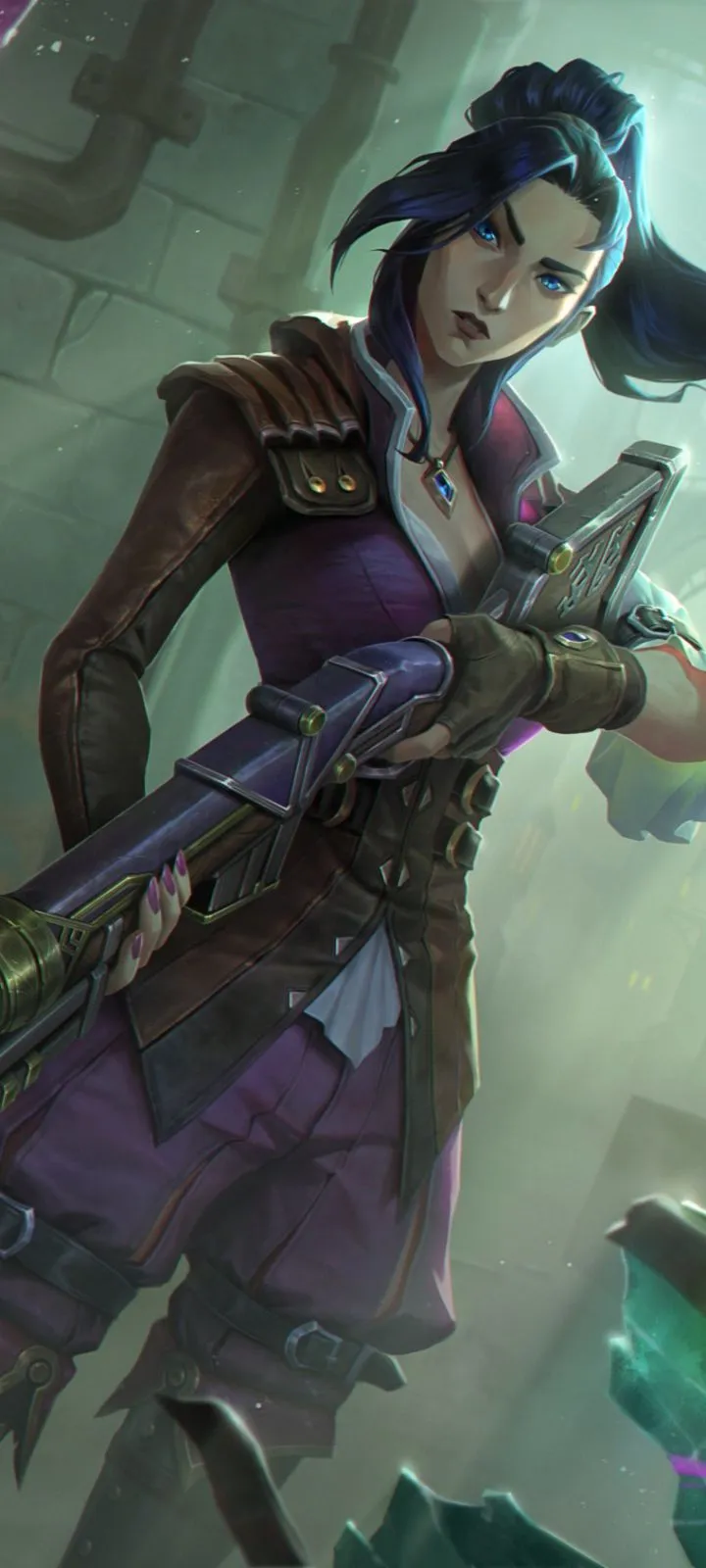Phone wallpaper: Arcane, Tv Show, Caitlyn (League Of Legends) 1424872