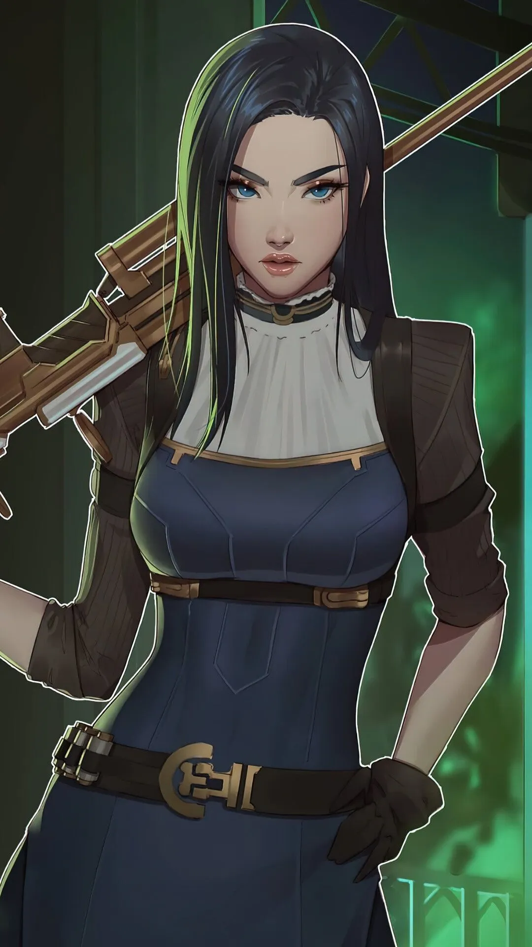 Caitlyn From Arcane: League Of Legends HD Phone Wallpaper