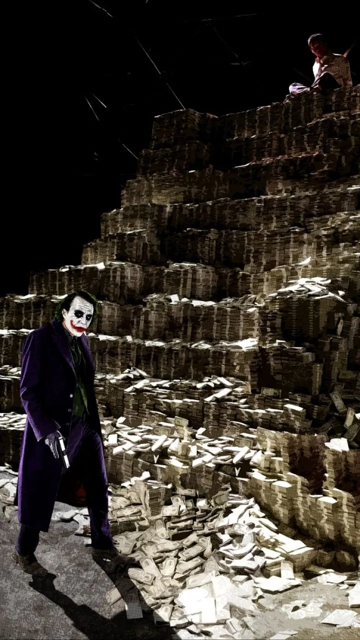 Phone wallpaper: The Dark Knight, Joker, Movie, Batman 1085047