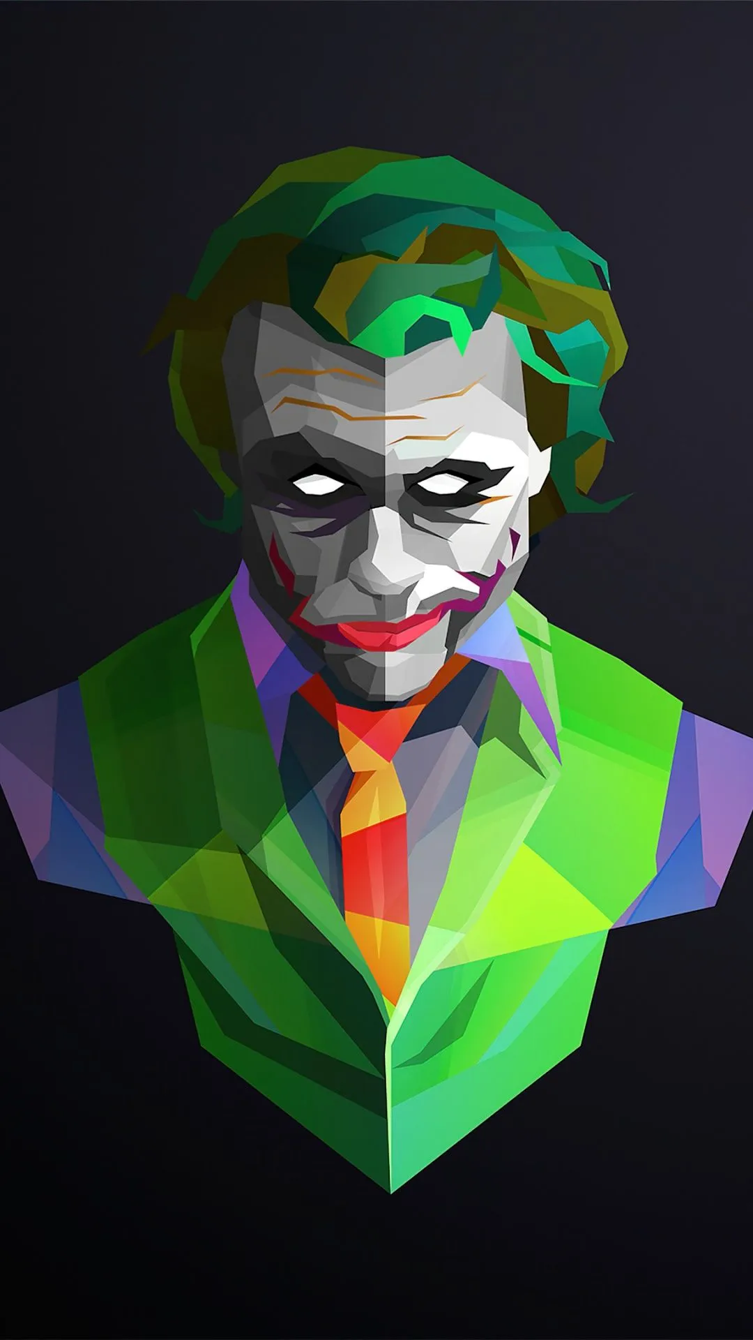 Joker Wallpaper 4K, DC Comics, Dark background