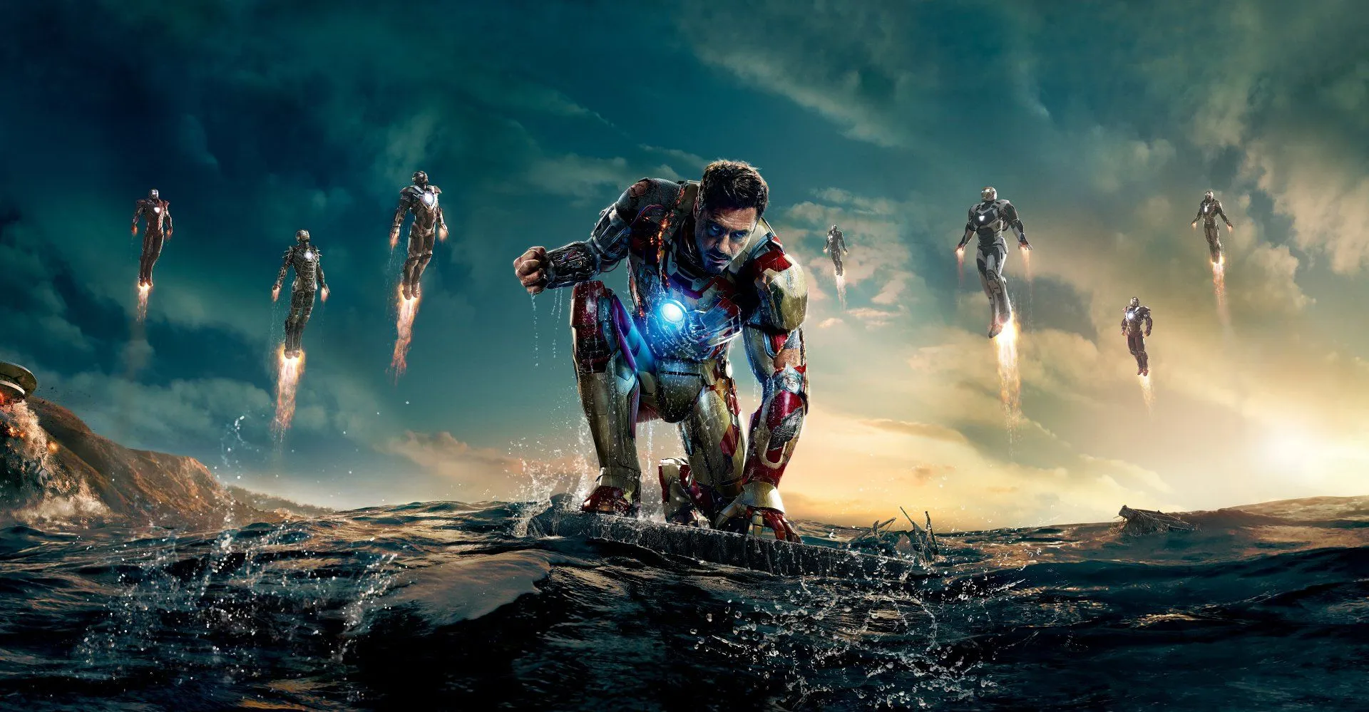 Iron Man 3 Avengers 8K Ultra HD Wallpaper