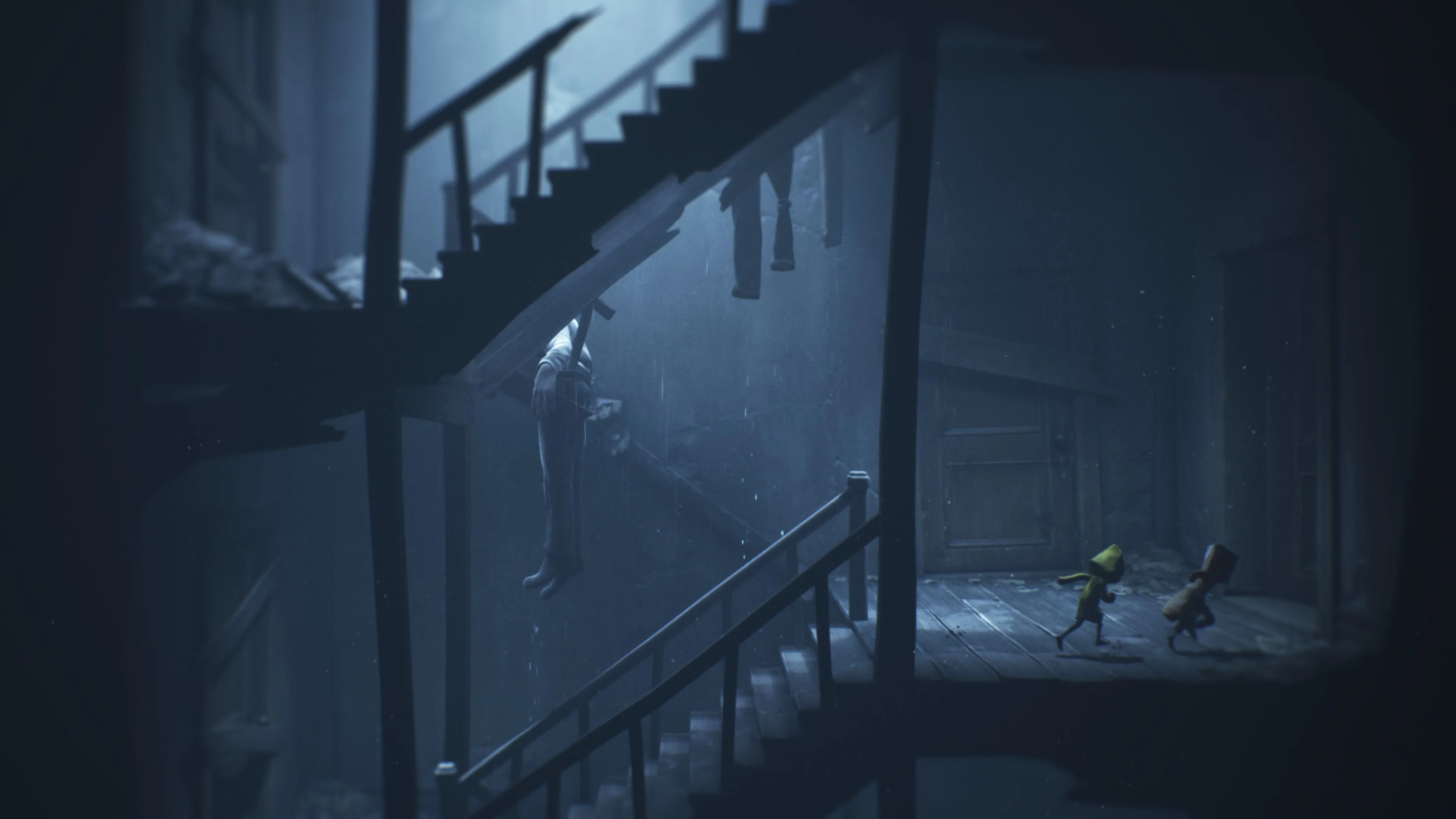 Download Six (Little Nightmares) Mono (Little Nightmares) Video Game Little Nightmares II 4k Ultra HD Wallpaper