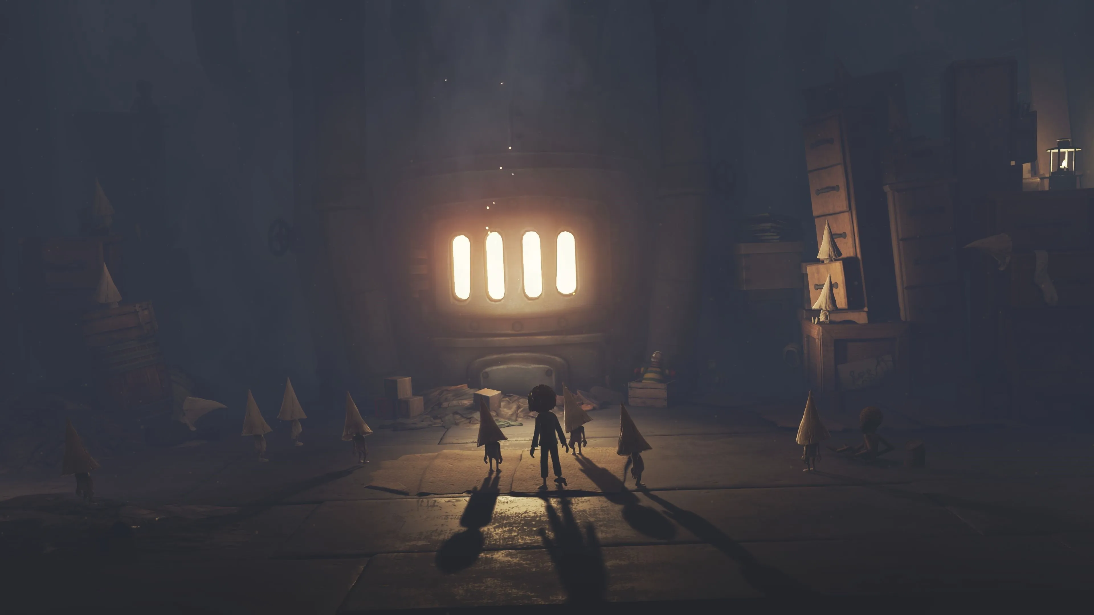 4K, video games, horror, Little Nightmares, HD Wallpaper