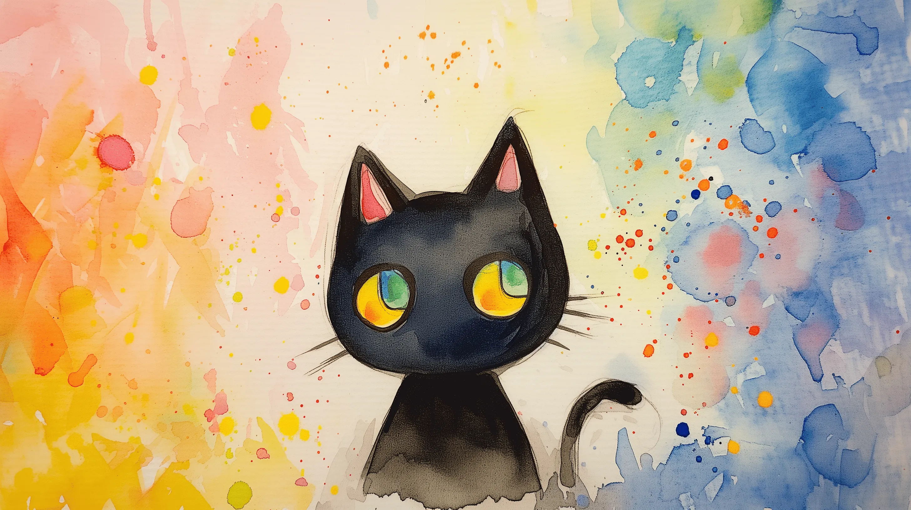 Chococat Sanrio HD Wallpaper Black Cat Desktop Background