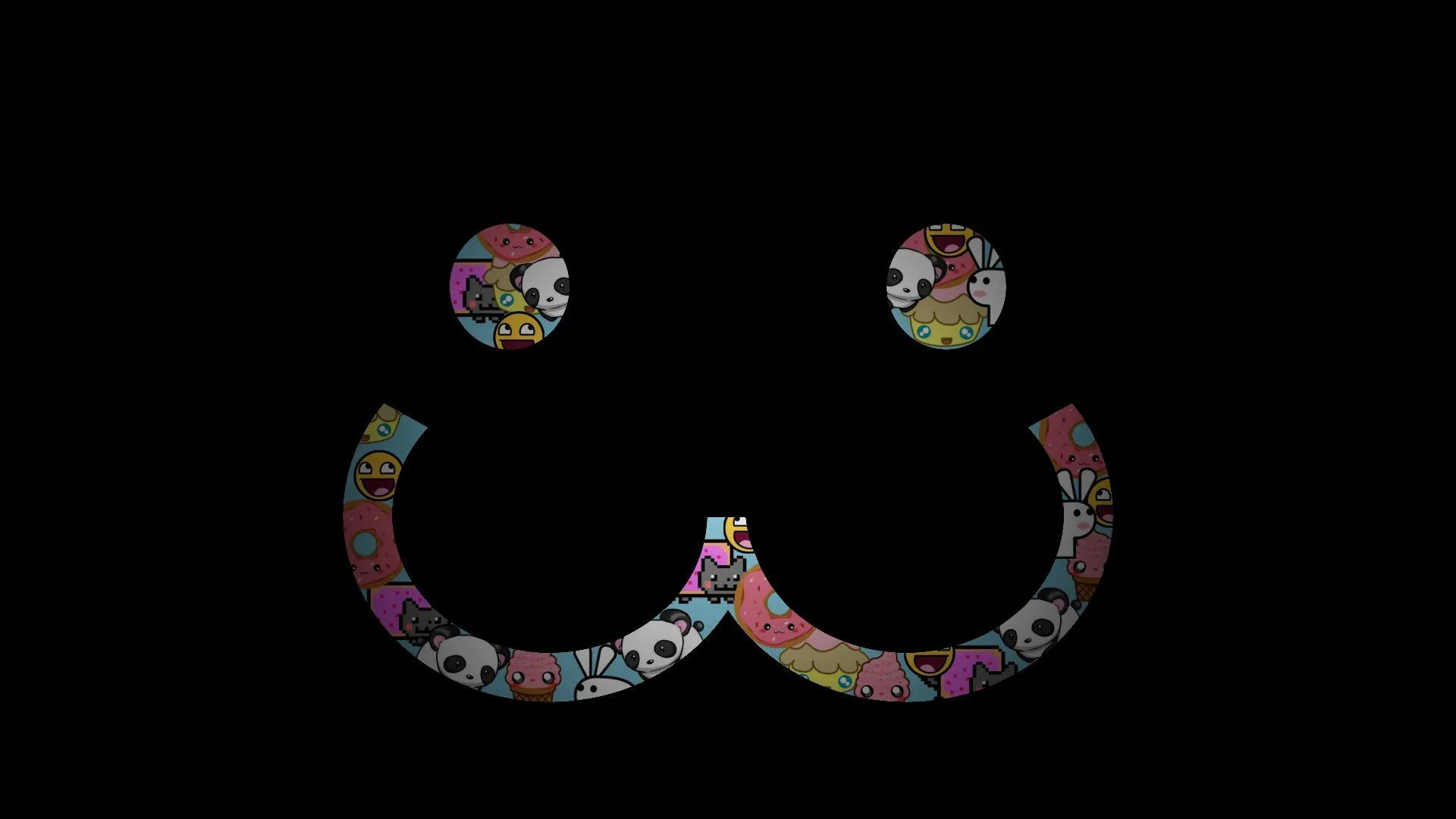 HD Cute & Funny Vibes: Smiley Art Wallpaper