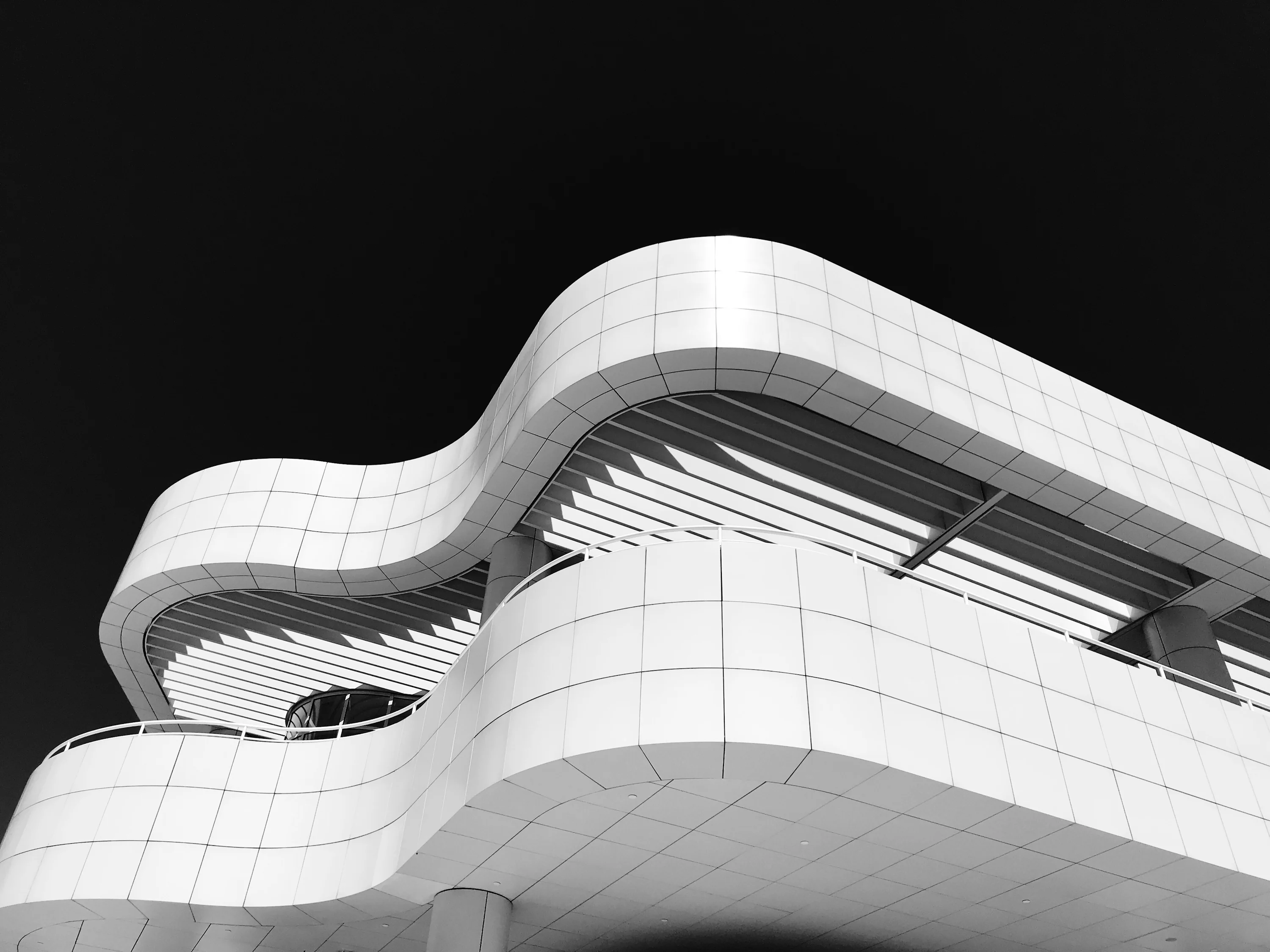 Black And White Architecture Picture. Download Free Image