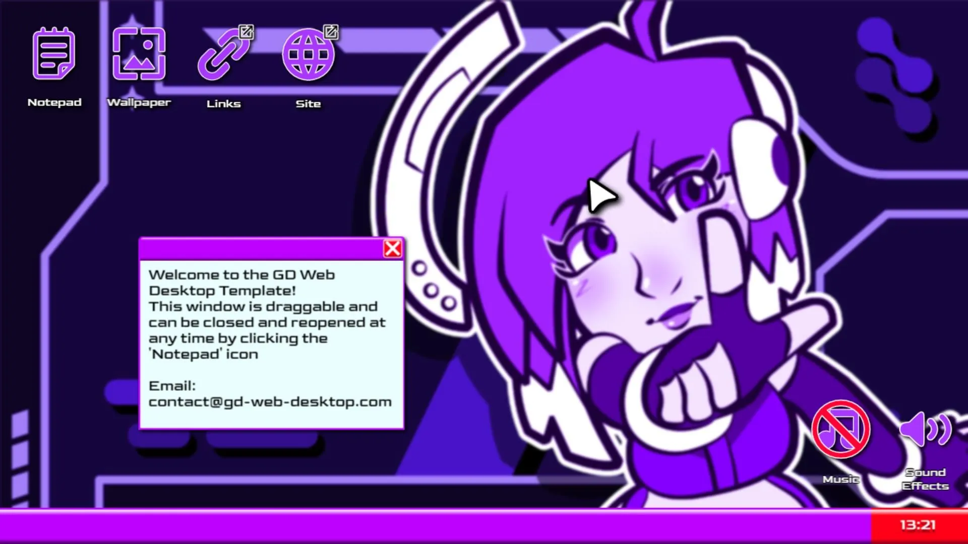 Web Desktop Ver 1.0 Desktop