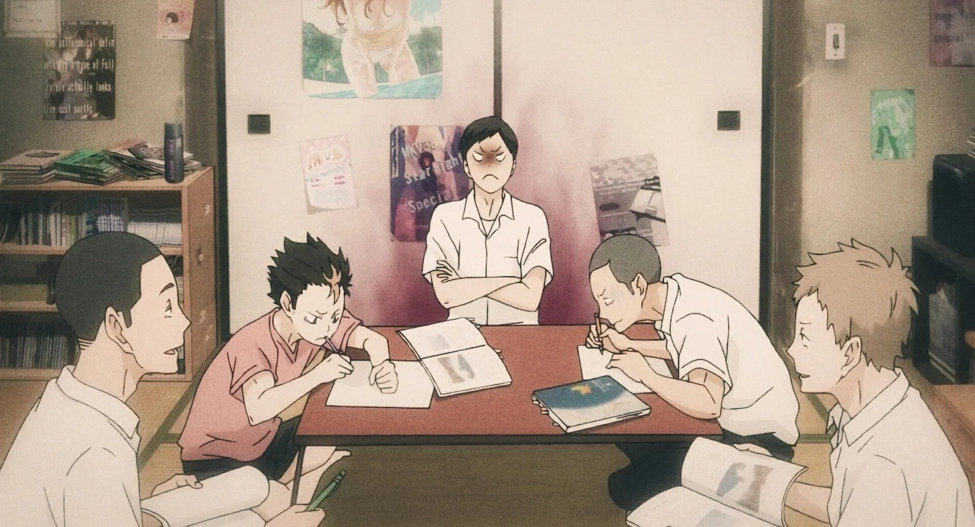 Best Anime Boy Studying Wallpaper For Desktop, PC, Laptop, Computer [ 4k, HD ]