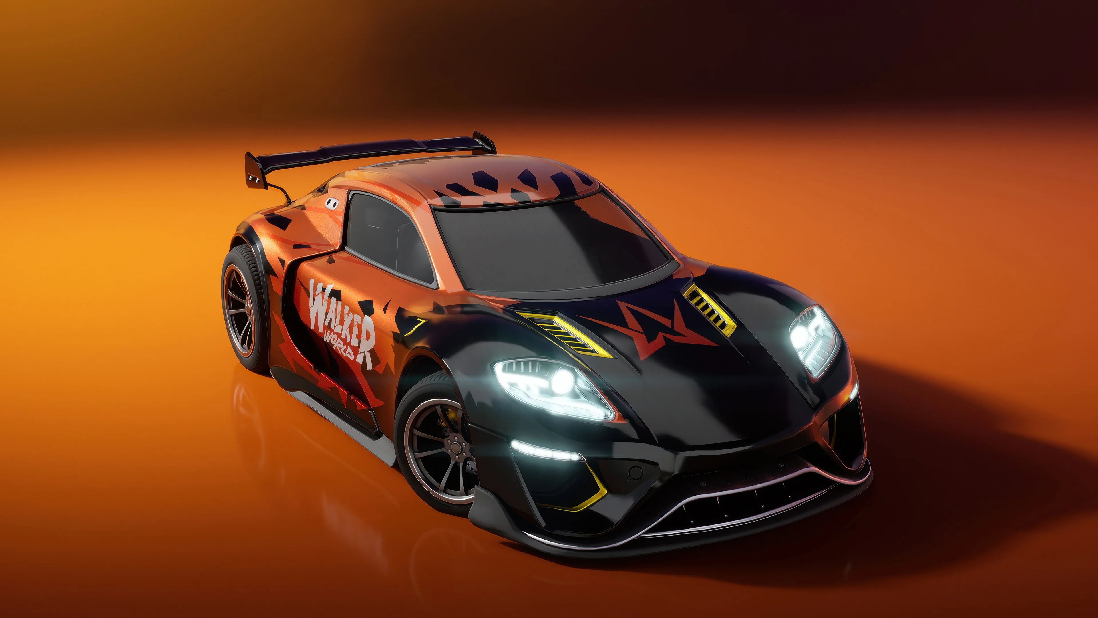 Rocket League X Alan Walker Wallpaper 4k for Desktop