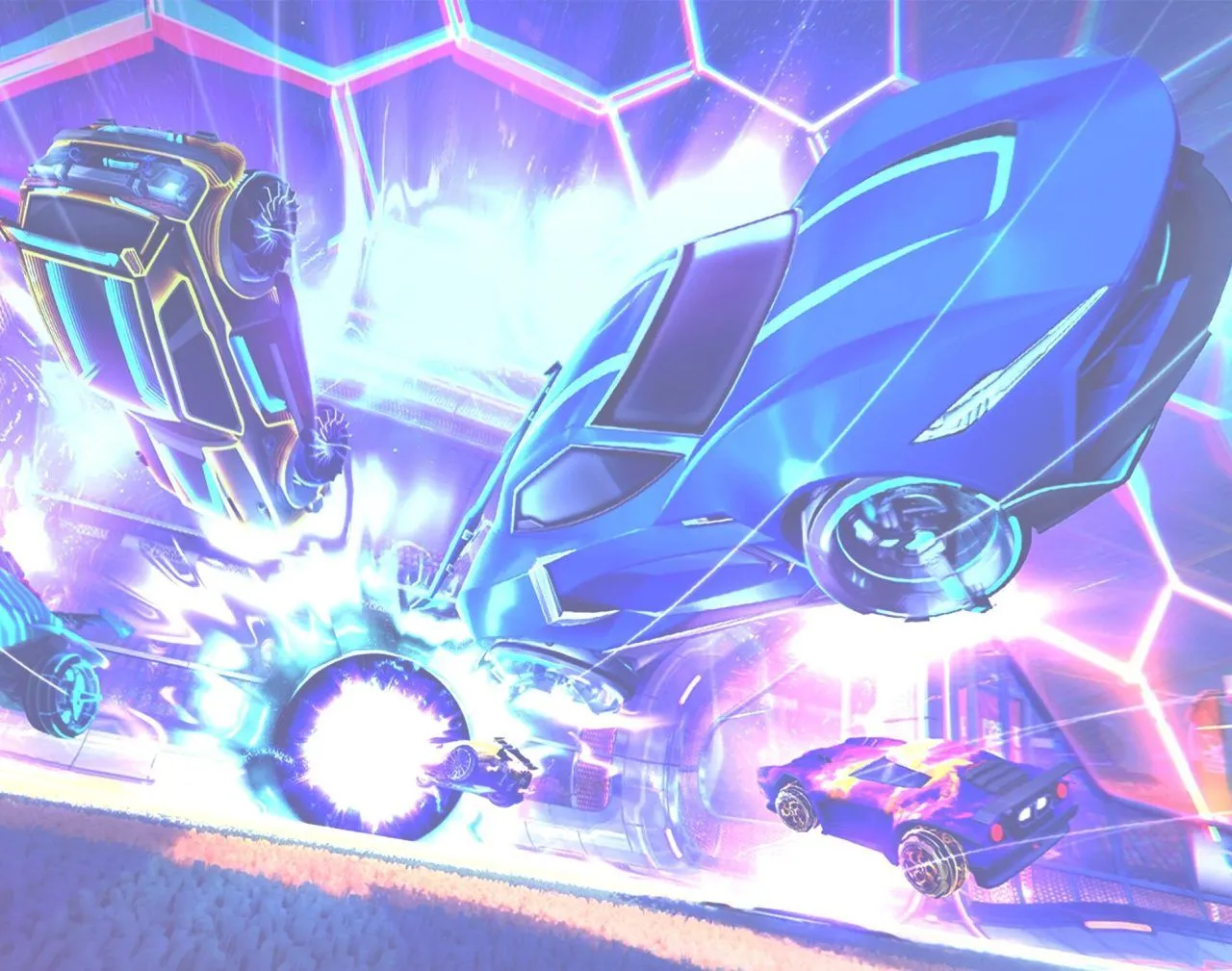 Enjoy the true Rocket League experience on your TV!