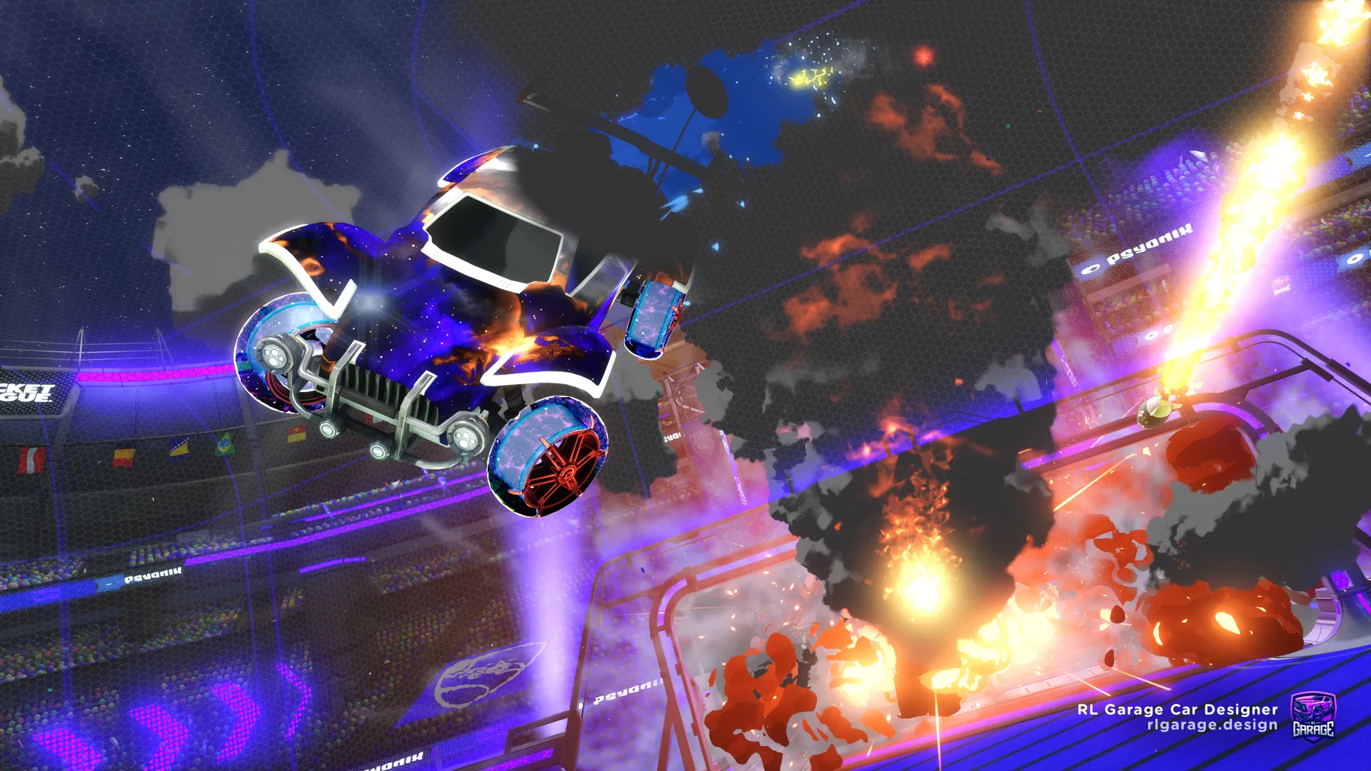 Car Design by Pellwurst. Rocket League Garage