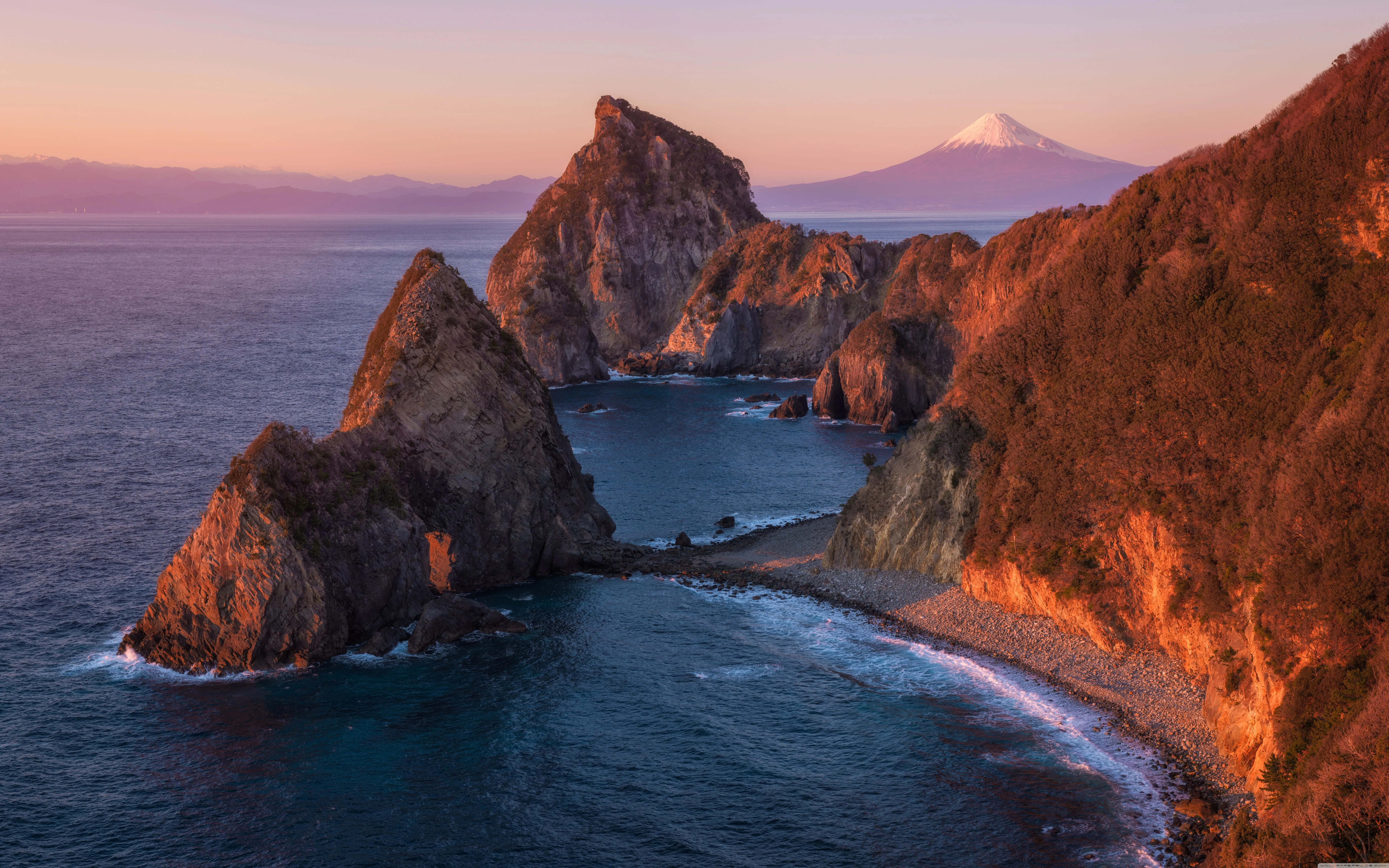 Mount Fuji 4K UHD Wallpaper for UltraHD Desktop and TV and Triple