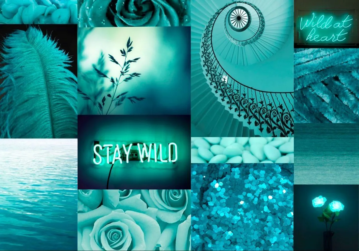 Teal Aesthetic Wallpaper, HD Background on WallpaperBat