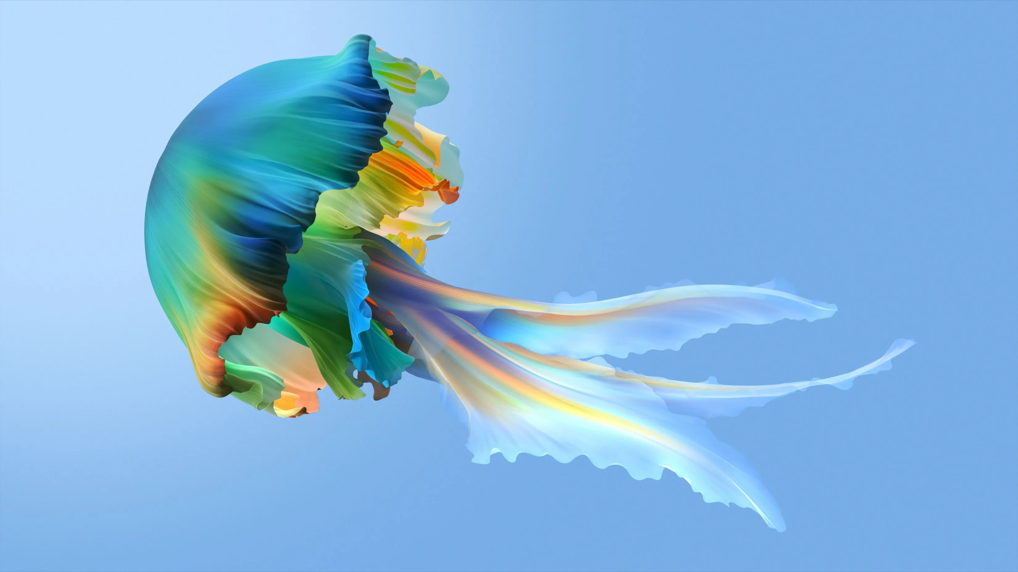 Aesthetic Jellyfish Turquoise Blue Best Desktop Wallpaper Of 2025 Collection For Mac And PC