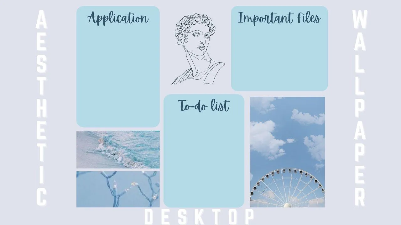 HOW TO HAVE AN AESTHETIC DESKTOP WALLPAPER